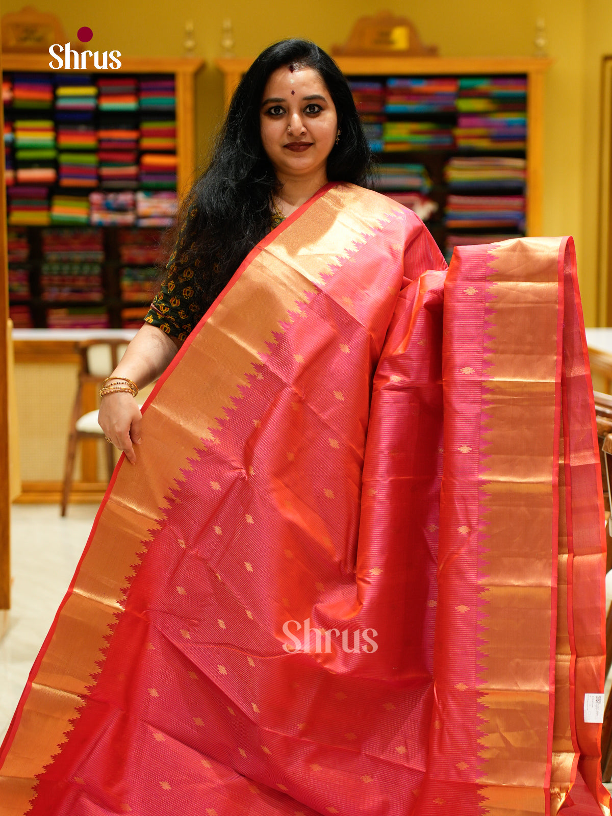 Kanchipuram silk Saree - EES27100