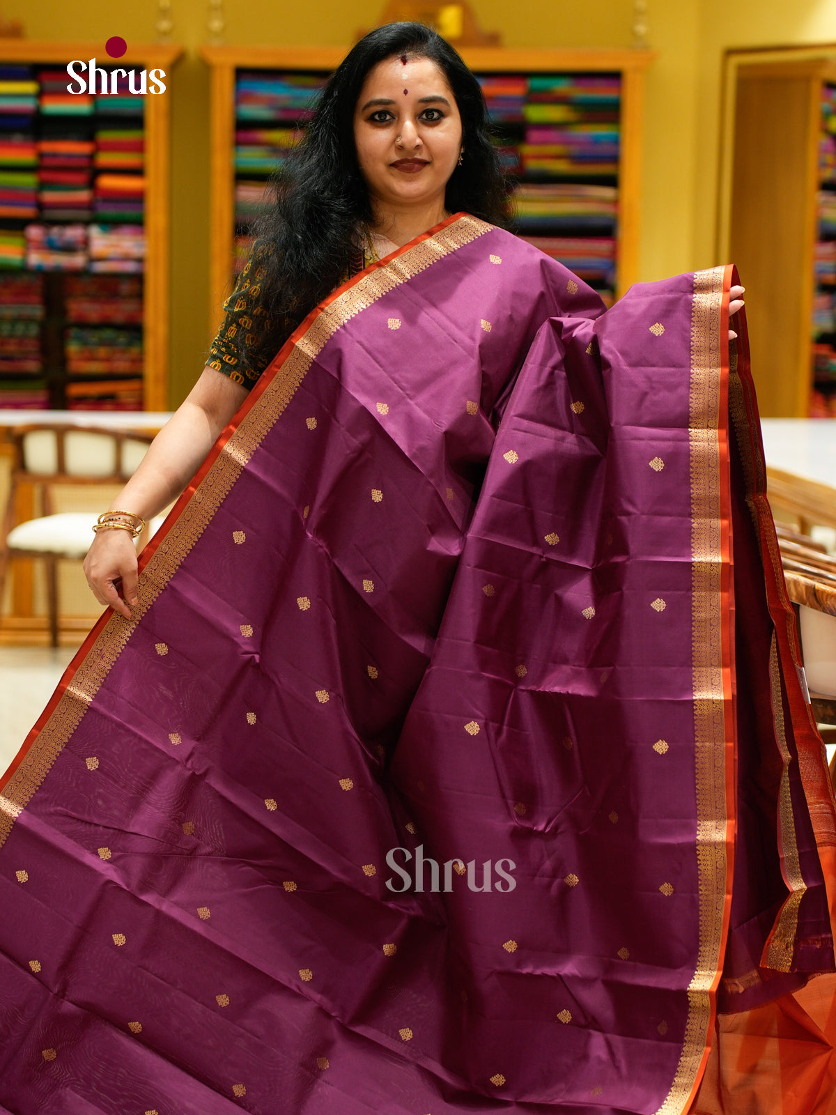 Kanchipuram silk Saree - EES27104