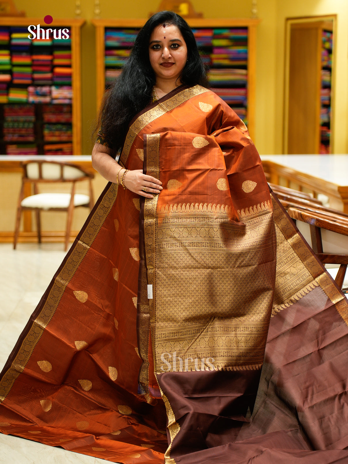 Kanchipuram silk Saree - EES27116
