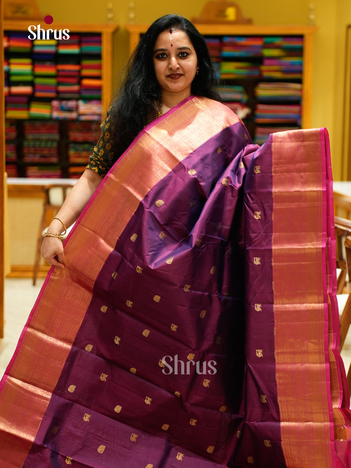 Kanchipuram silk Saree - EES27122