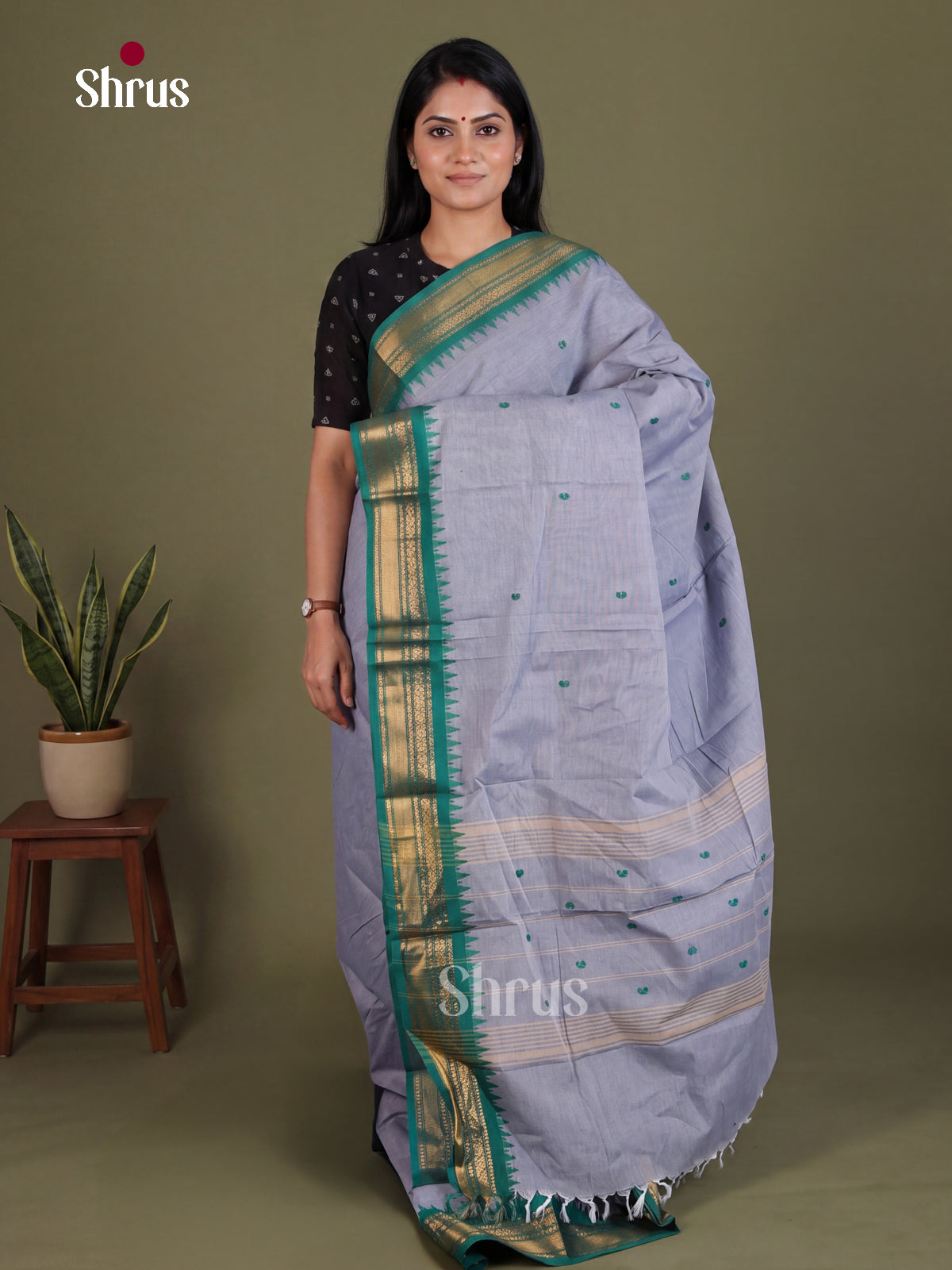 Chettinad Cotton Saree - EES27134