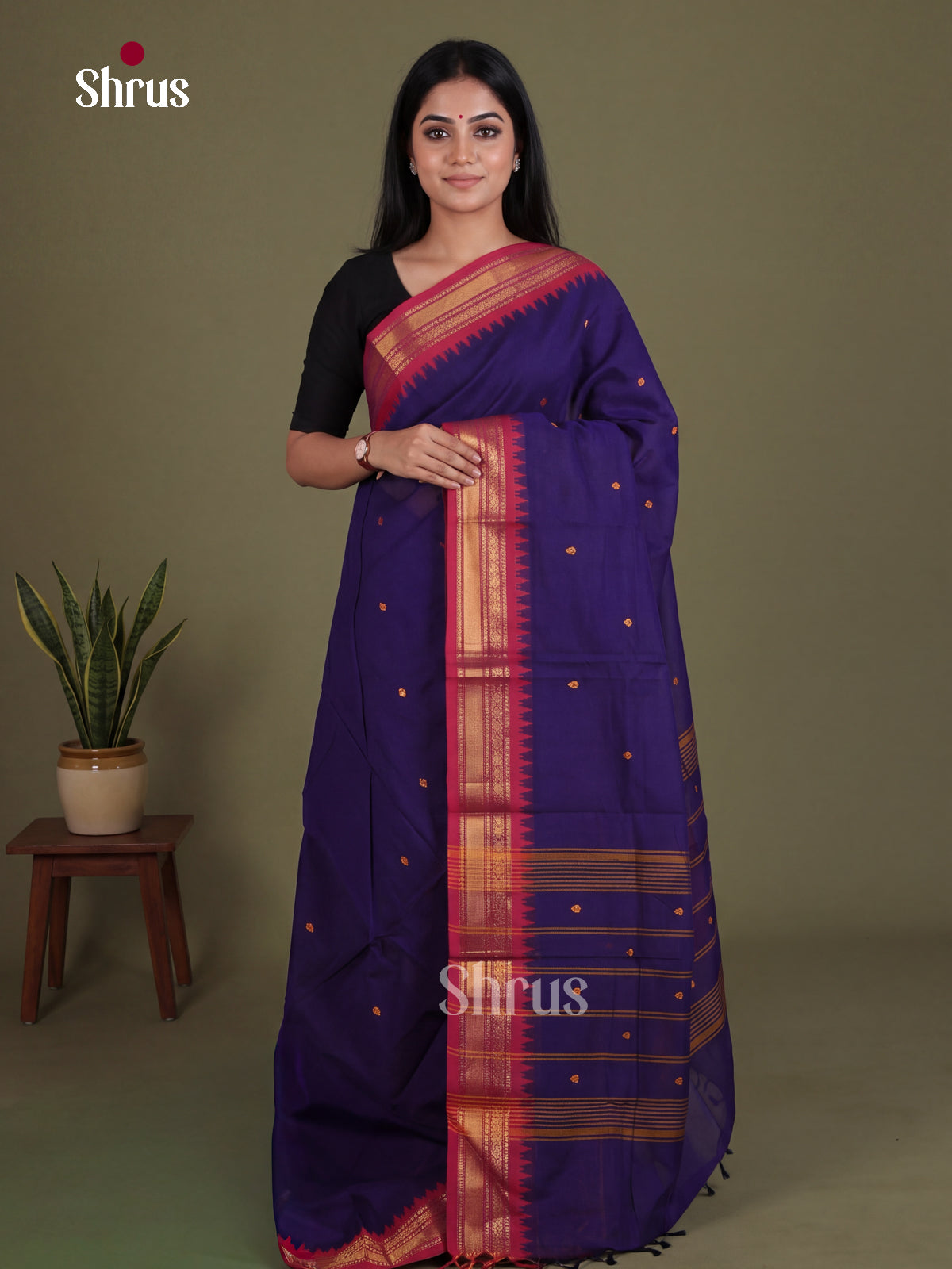 Chettinad Cotton Saree - EES27138