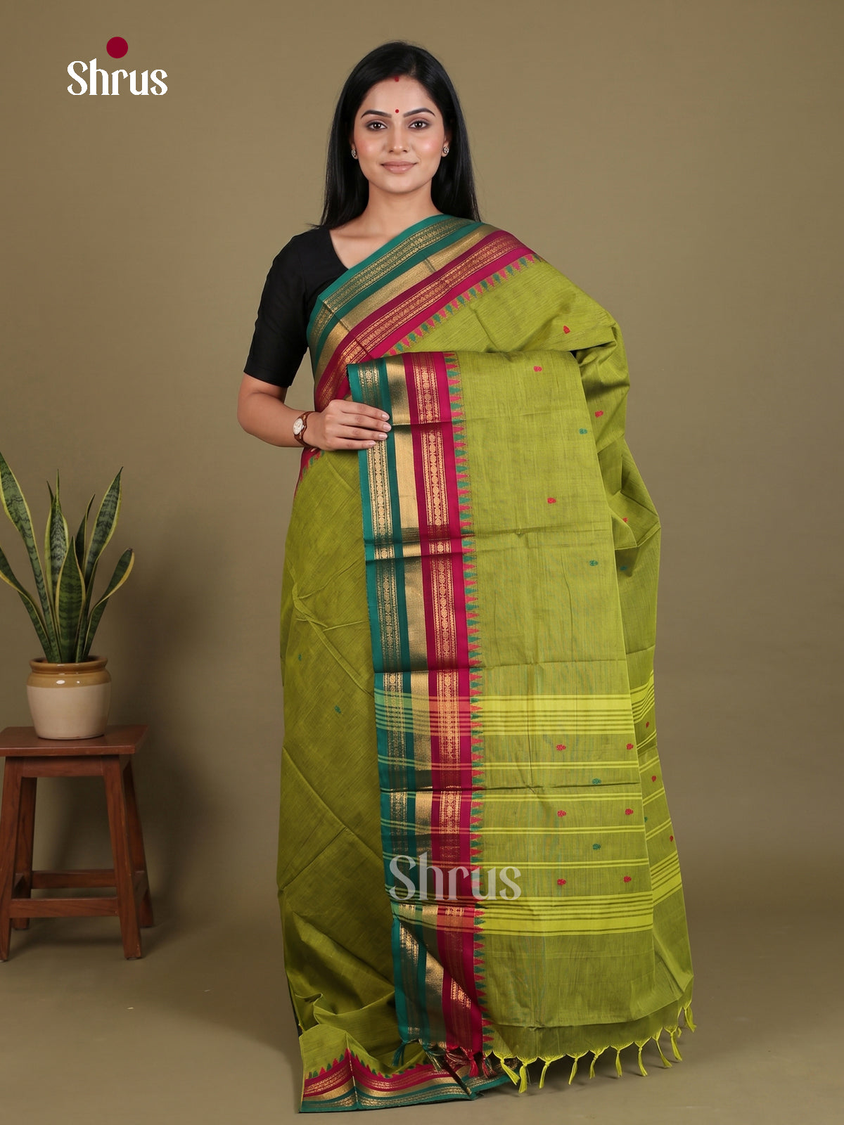 Chettinad Cotton Saree - EES27157