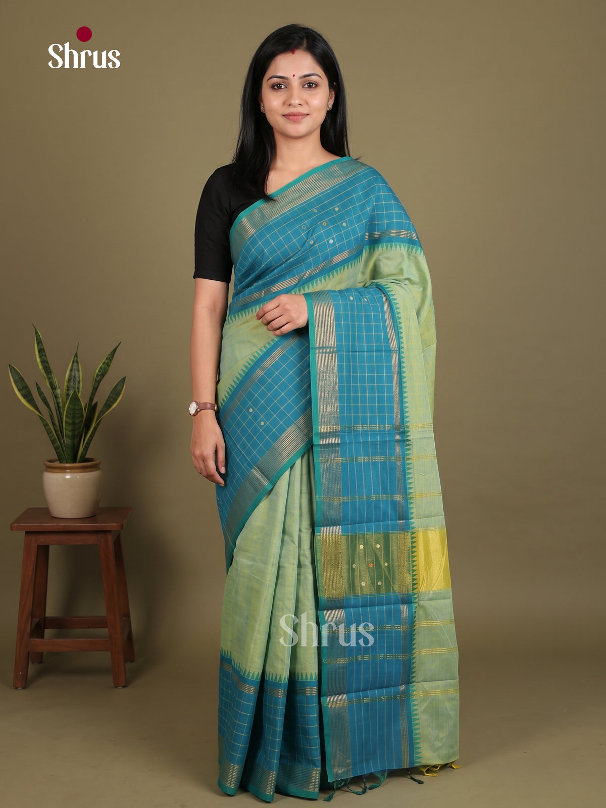 Chettinad Cotton Saree - EES27166