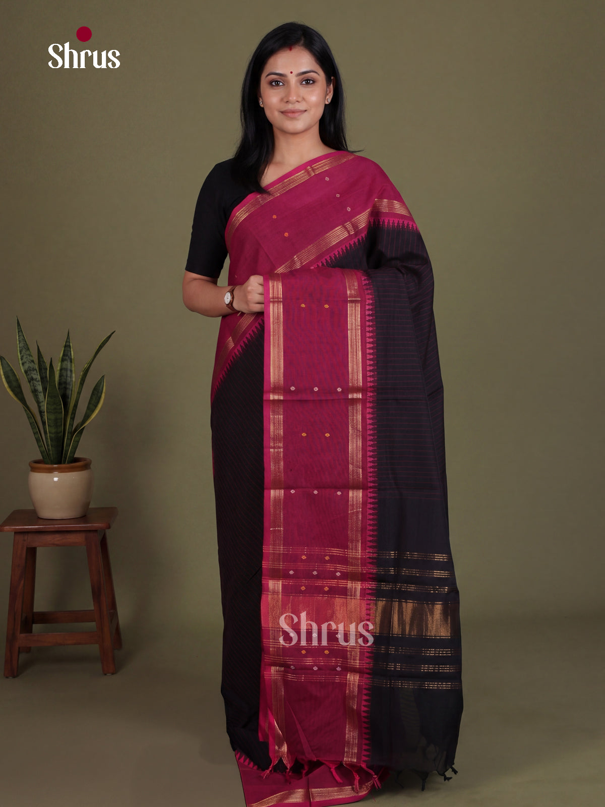 Chettinad Cotton Saree - EES27168