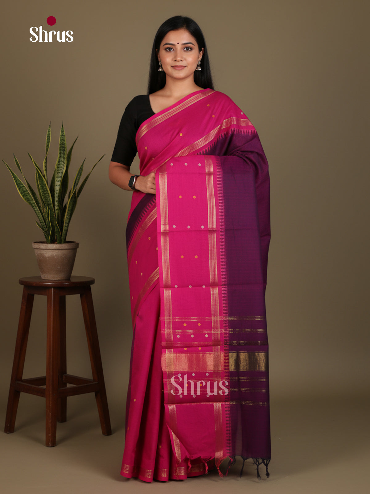 Chettinad Cotton Saree - EES27170