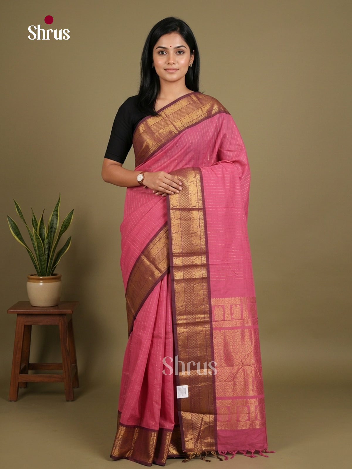 Chettinad Cotton Saree - EES27172