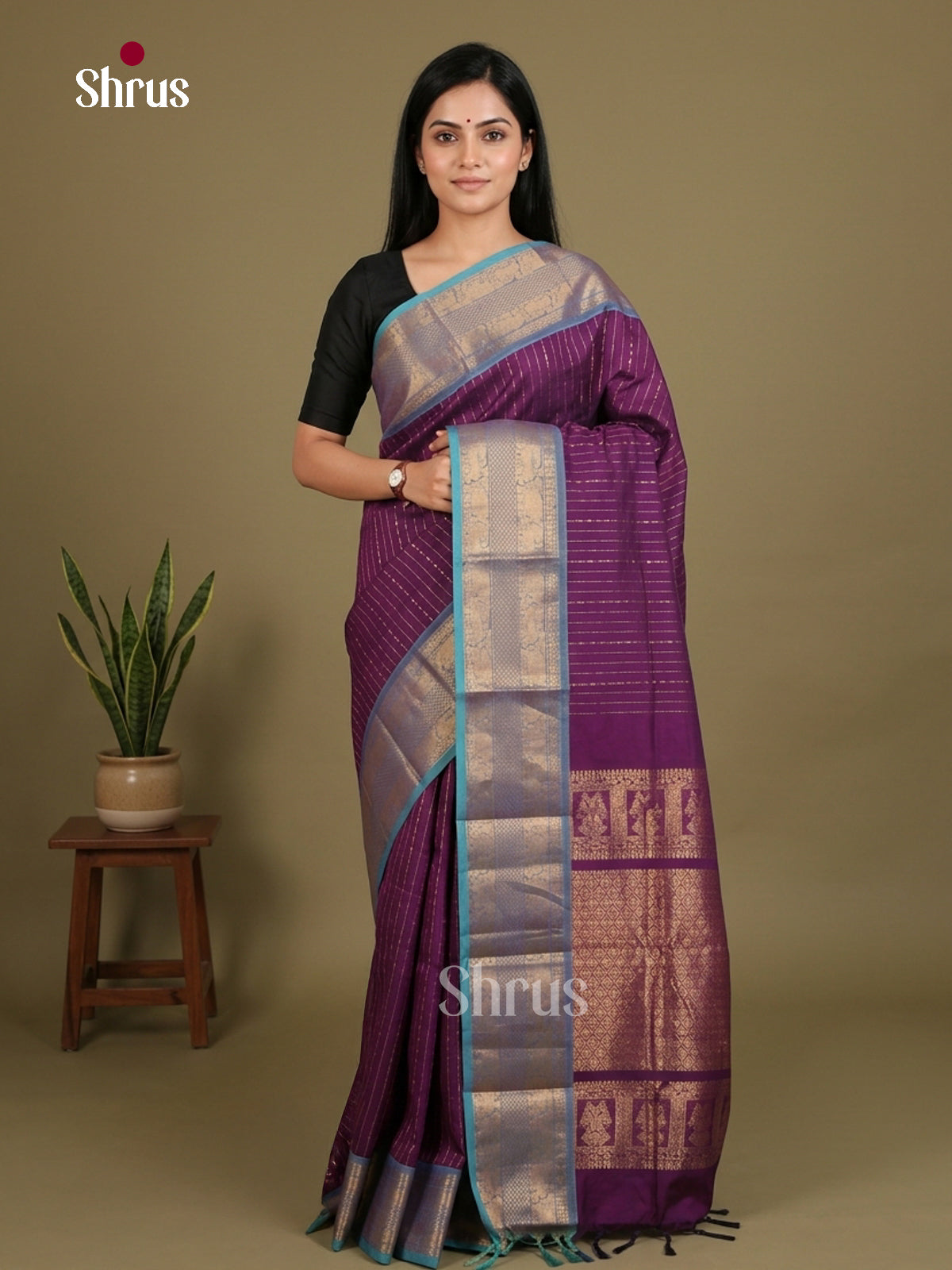 Chettinad Cotton Saree - EES27174