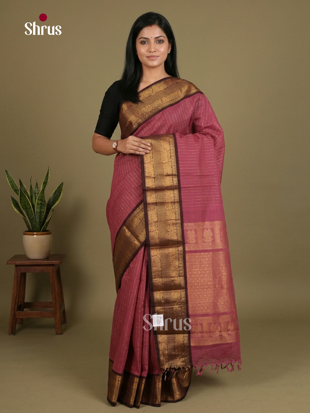 Chettinad Cotton Saree - EES27177