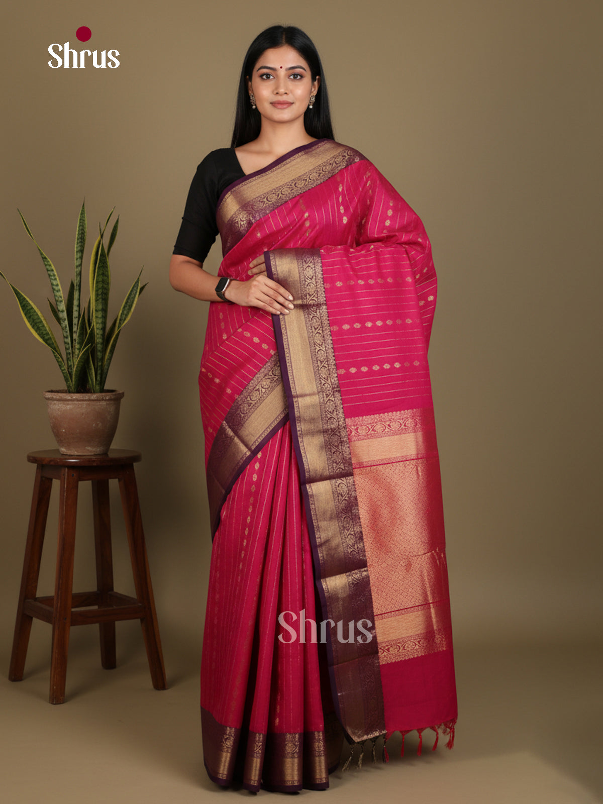 Chettinad Cotton Saree - EES27179
