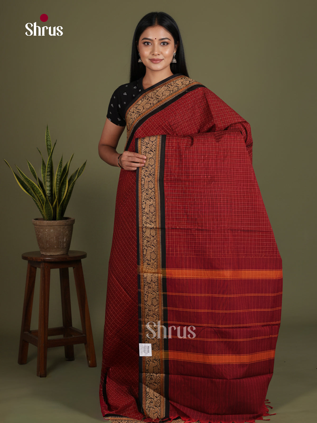 Chettinad Cotton Saree - EES27185