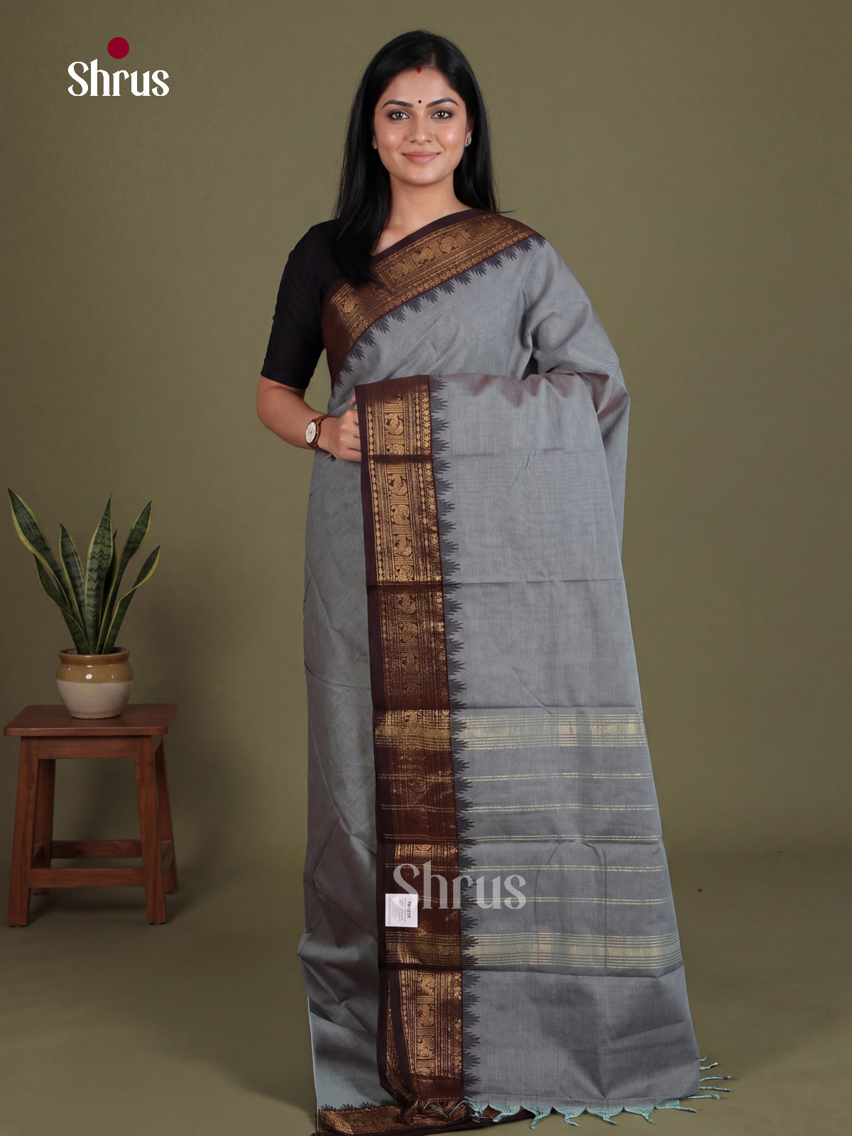 Chettinad Cotton Saree - EES27203