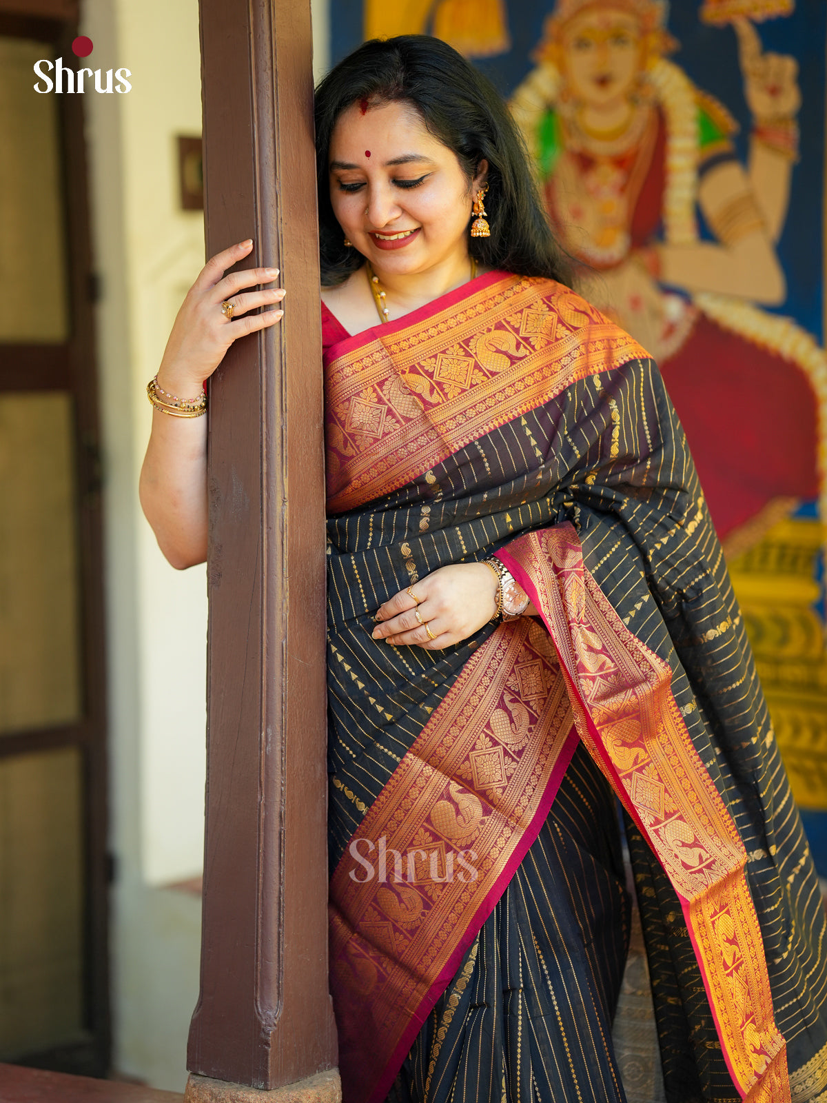 11-a Chettinad Cotton Saree - EES27225 - Shop on Shrus.com