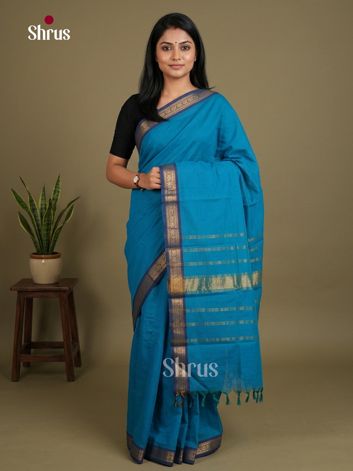 Chettinad Cotton Saree - EES27234