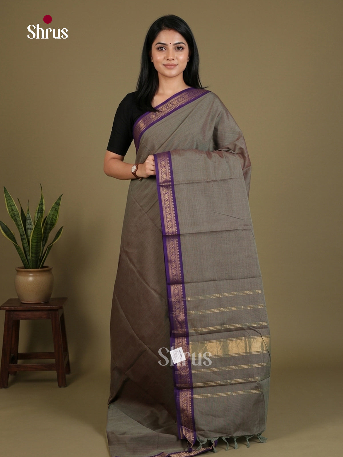 Chettinad Cotton Saree - EES27238