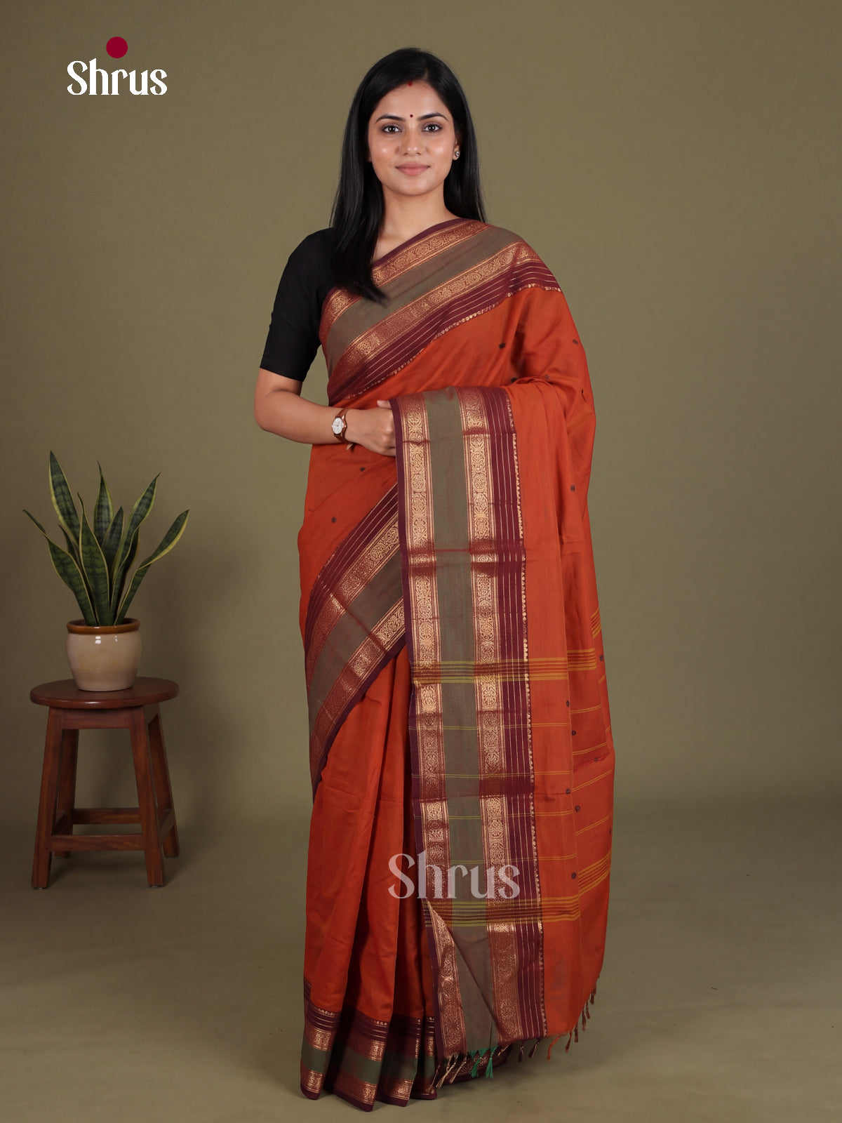 Chettinad Cotton Saree - EES27256
