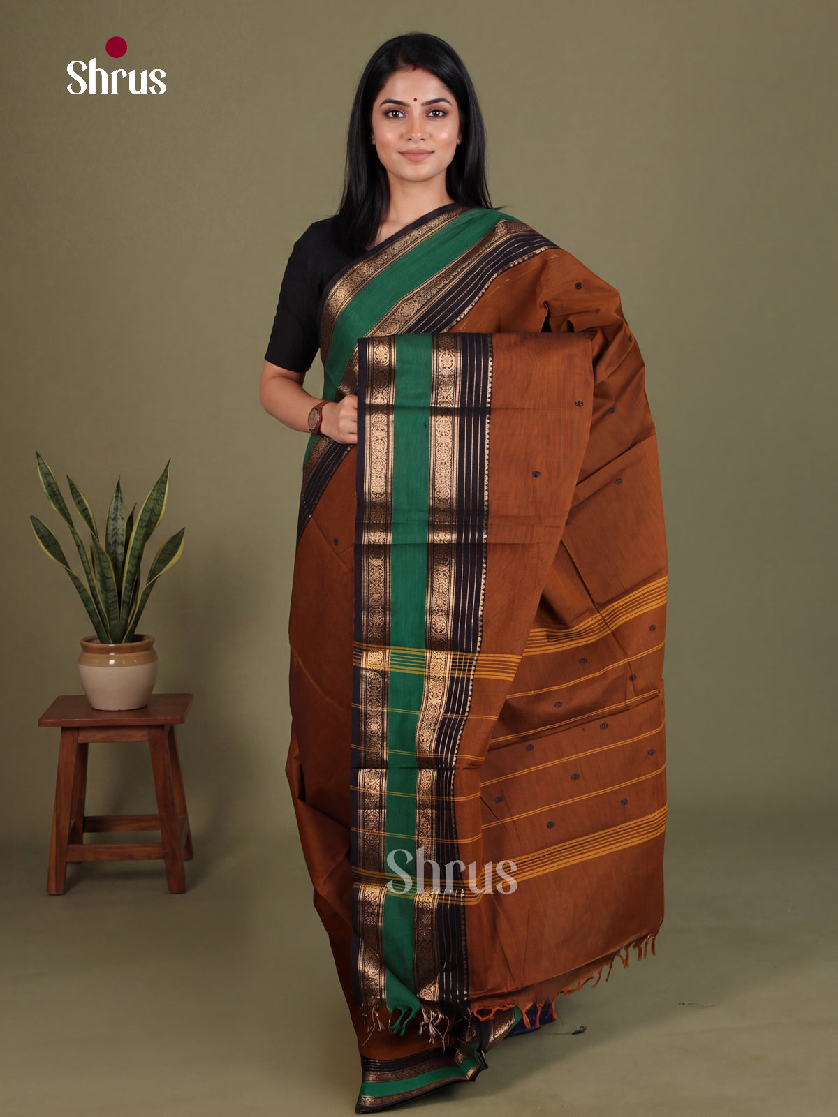 Chettinad Cotton Saree - EES27258