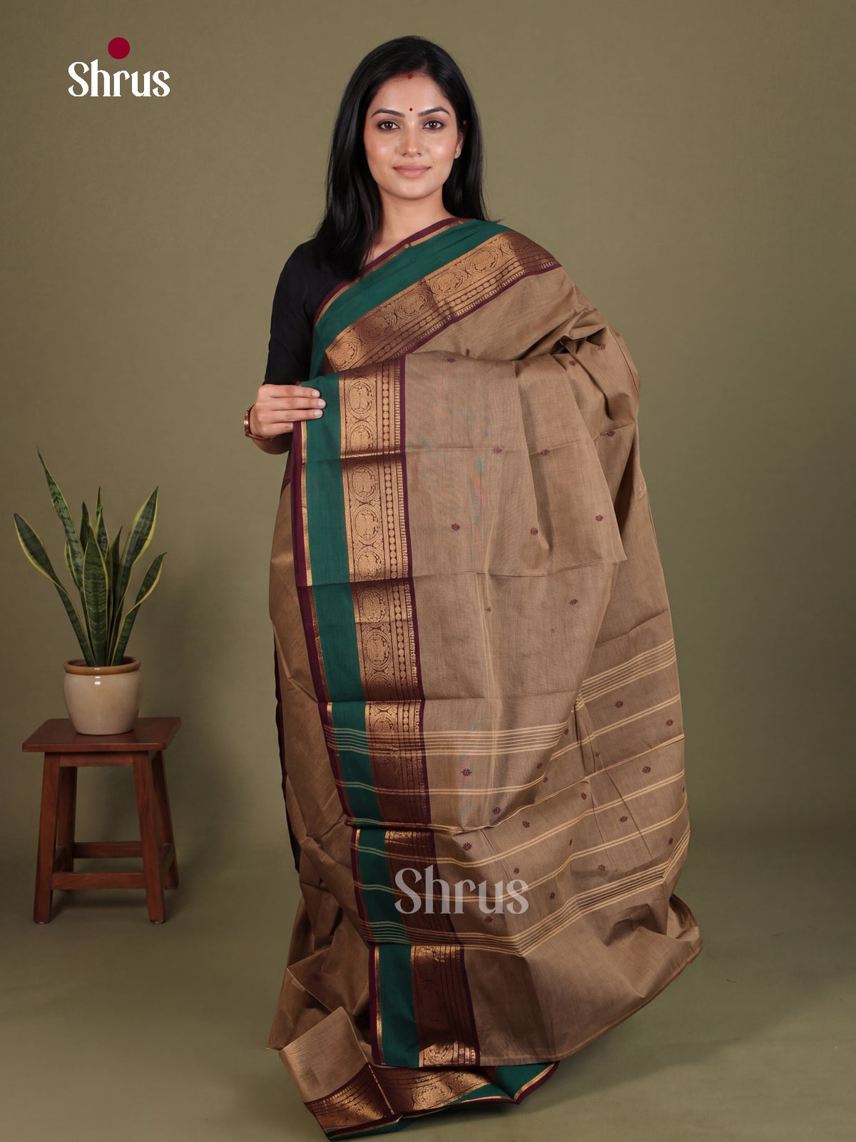 Chettinad Cotton Saree - EES28017