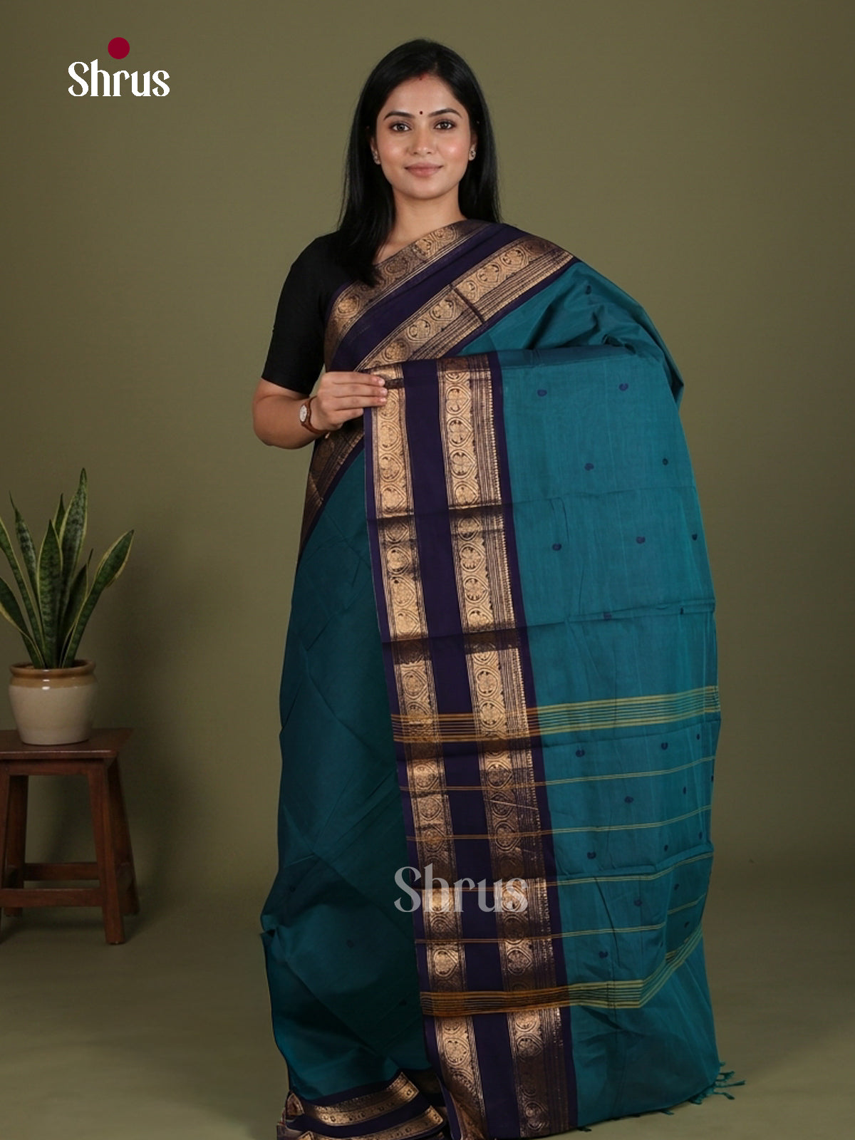 Chettinad Cotton Saree - EES28023