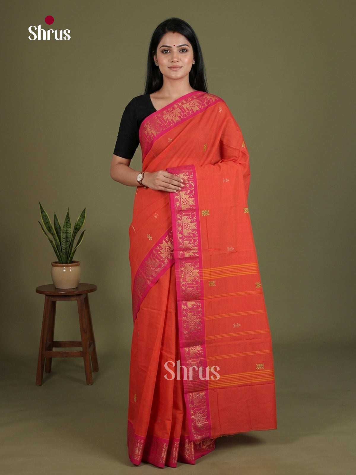 Chettinad Mix Cotton Saree - EES28127