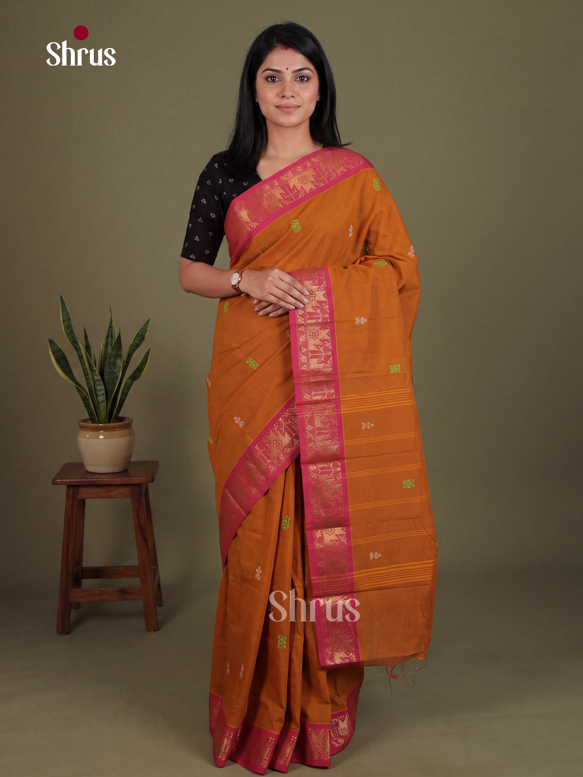 Chettinad Mix Cotton Saree - EES28130