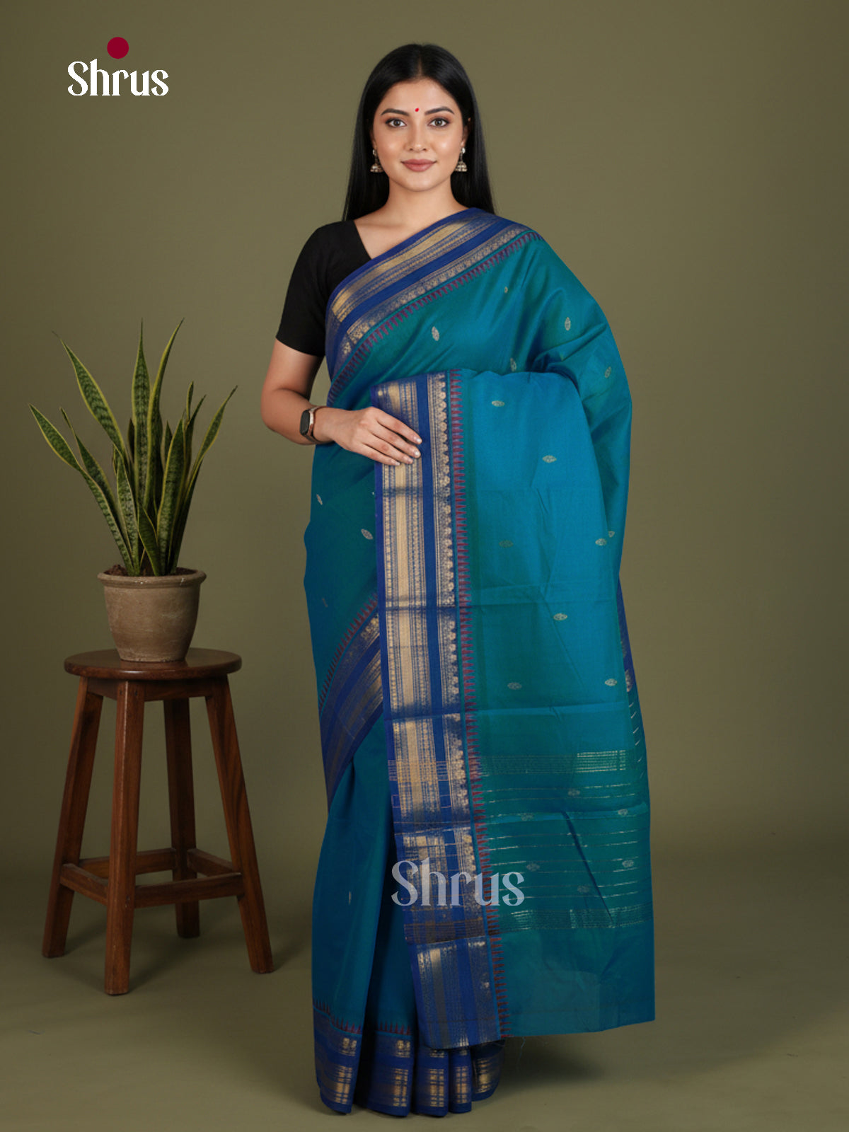 Chettinad Cotton Saree - EES28135