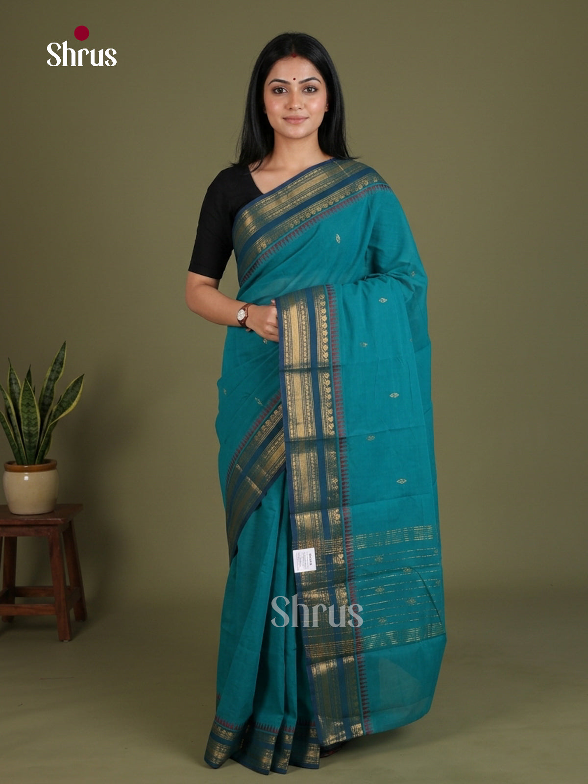 Chettinad Cotton Saree - EES28136