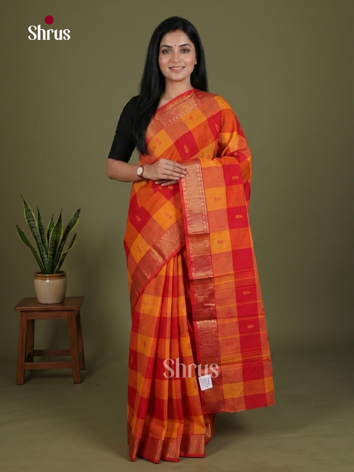 Chettinad Mix Cotton Saree - EES28168