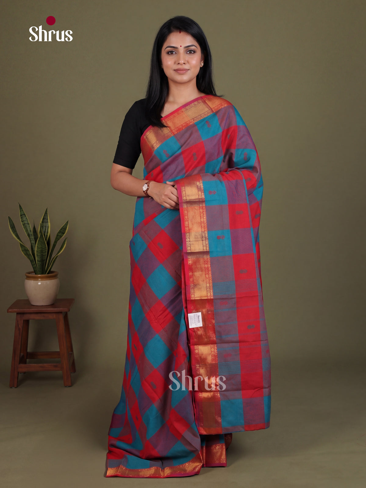 Chettinad Mix Cotton Saree - EES28172