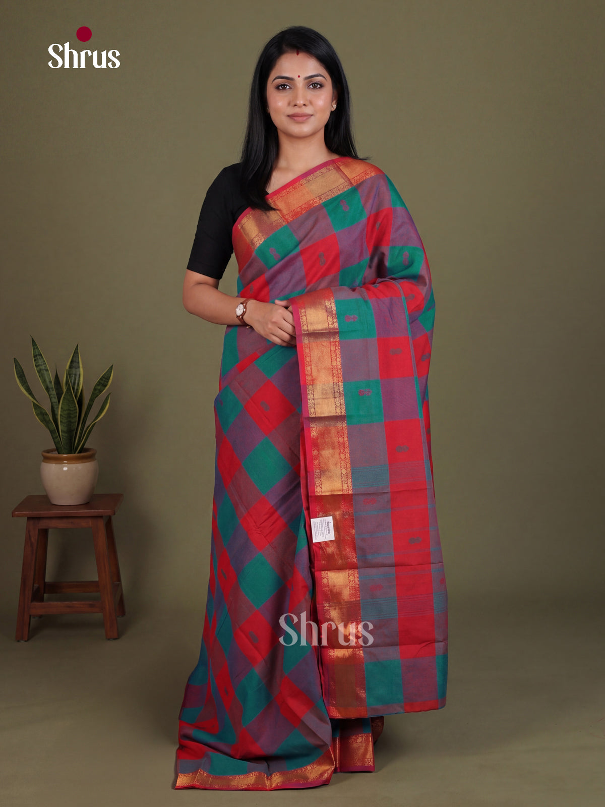 Chettinad Mix Cotton Saree - EES28172