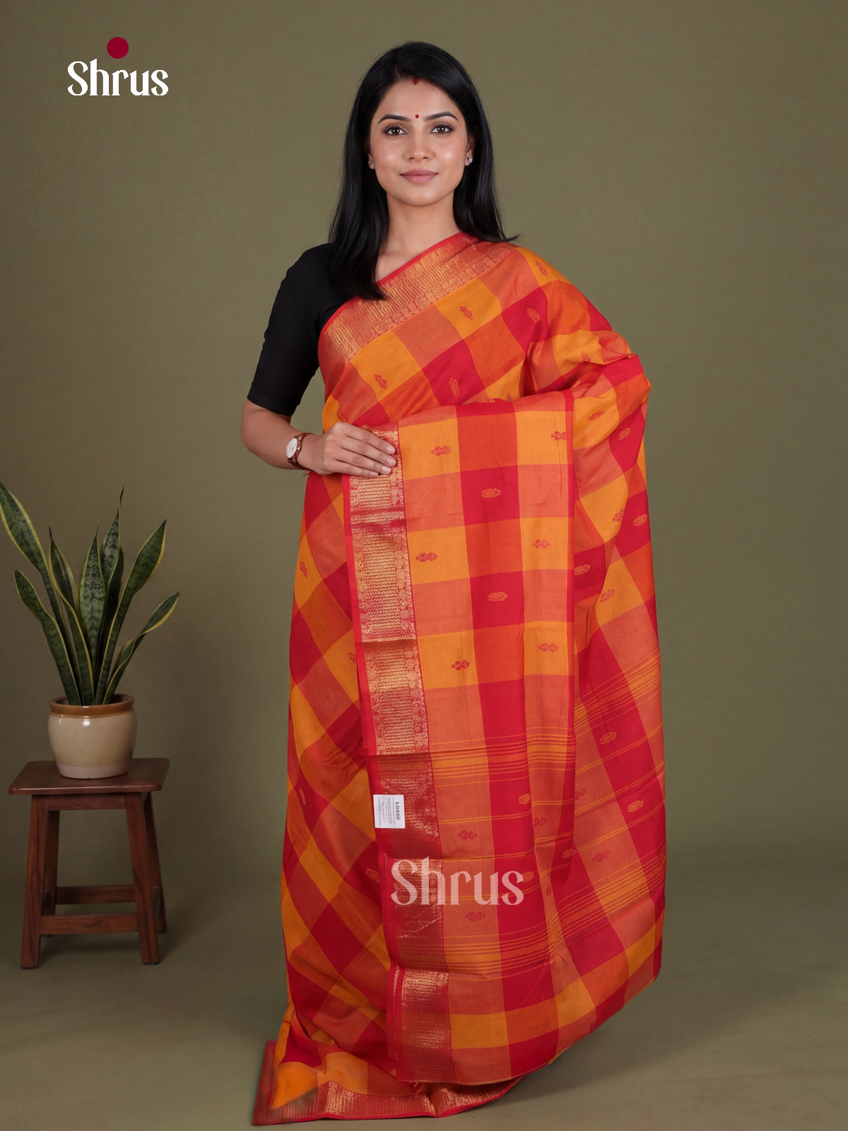 Chettinad Mix Cotton Saree - EES28175