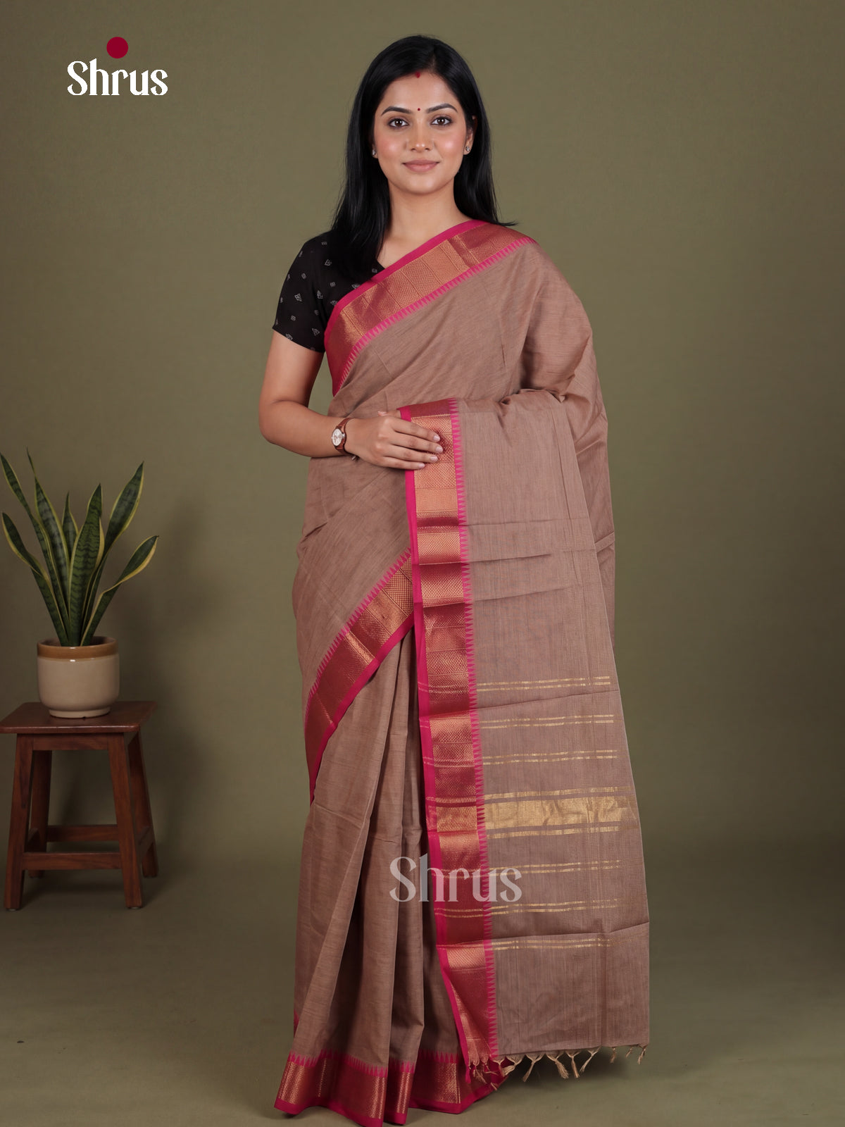 Chettinad Cotton Saree - EES28193