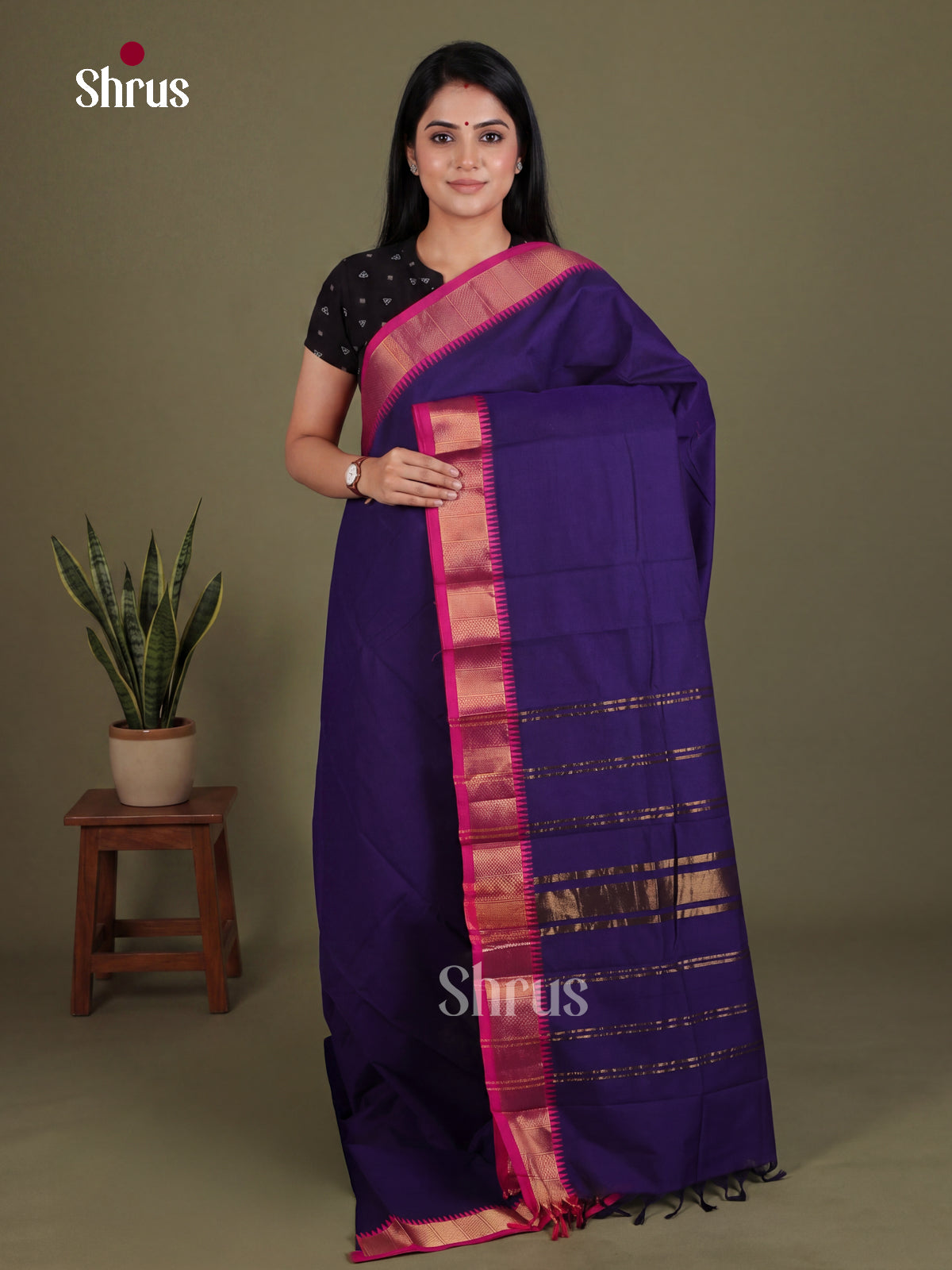 Chettinad Cotton Saree - EES28195