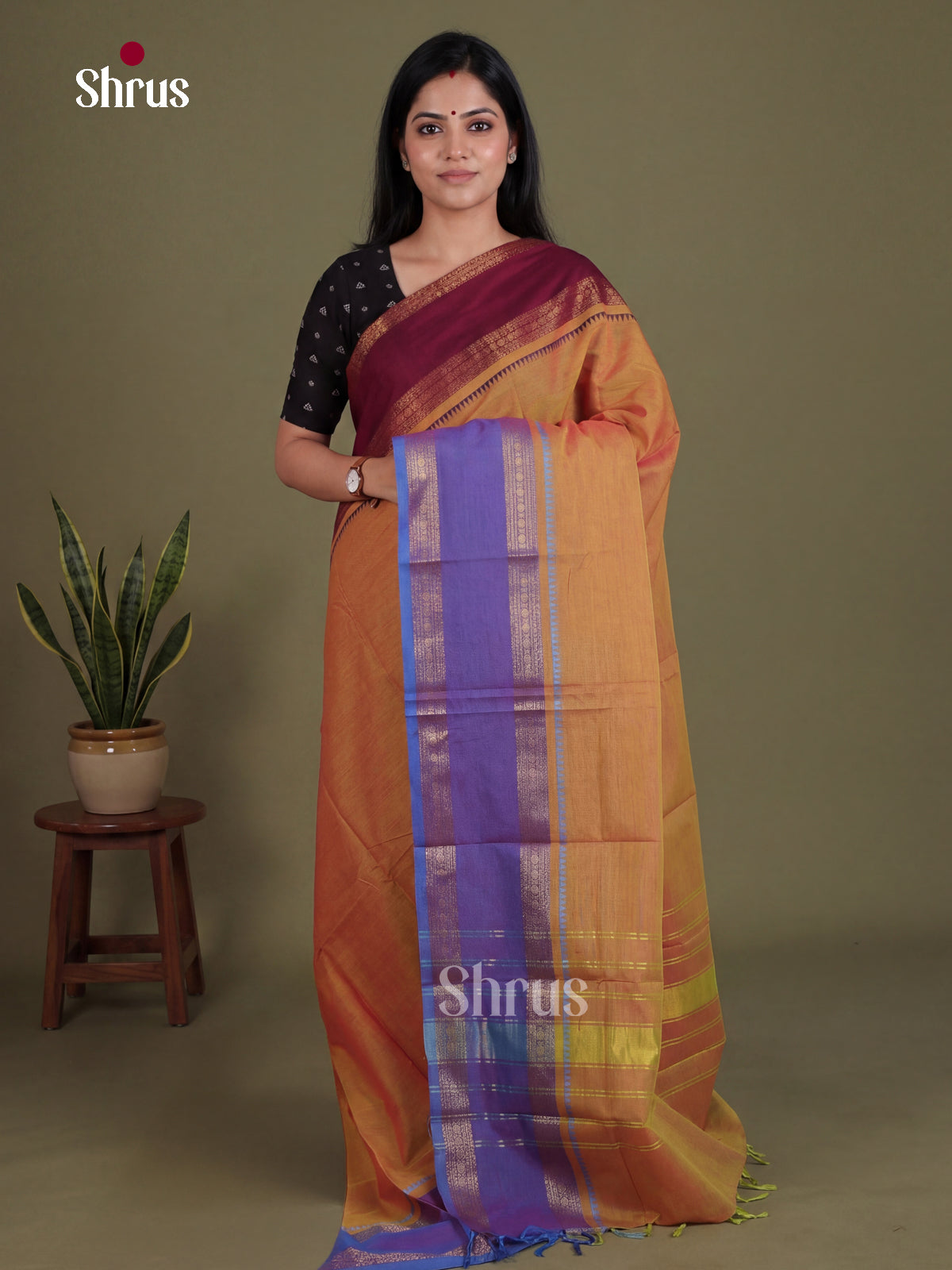 Chettinad Cotton Saree - EES28223