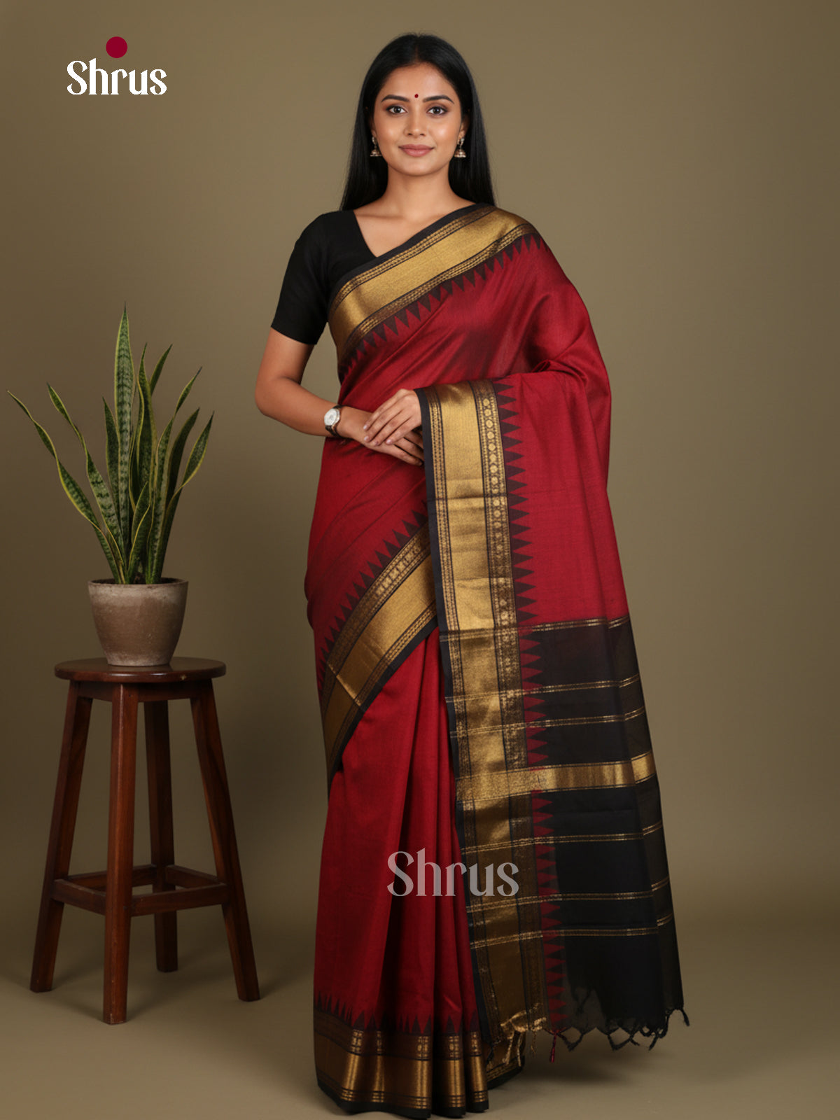 Chettinad Cotton Saree - EES28236
