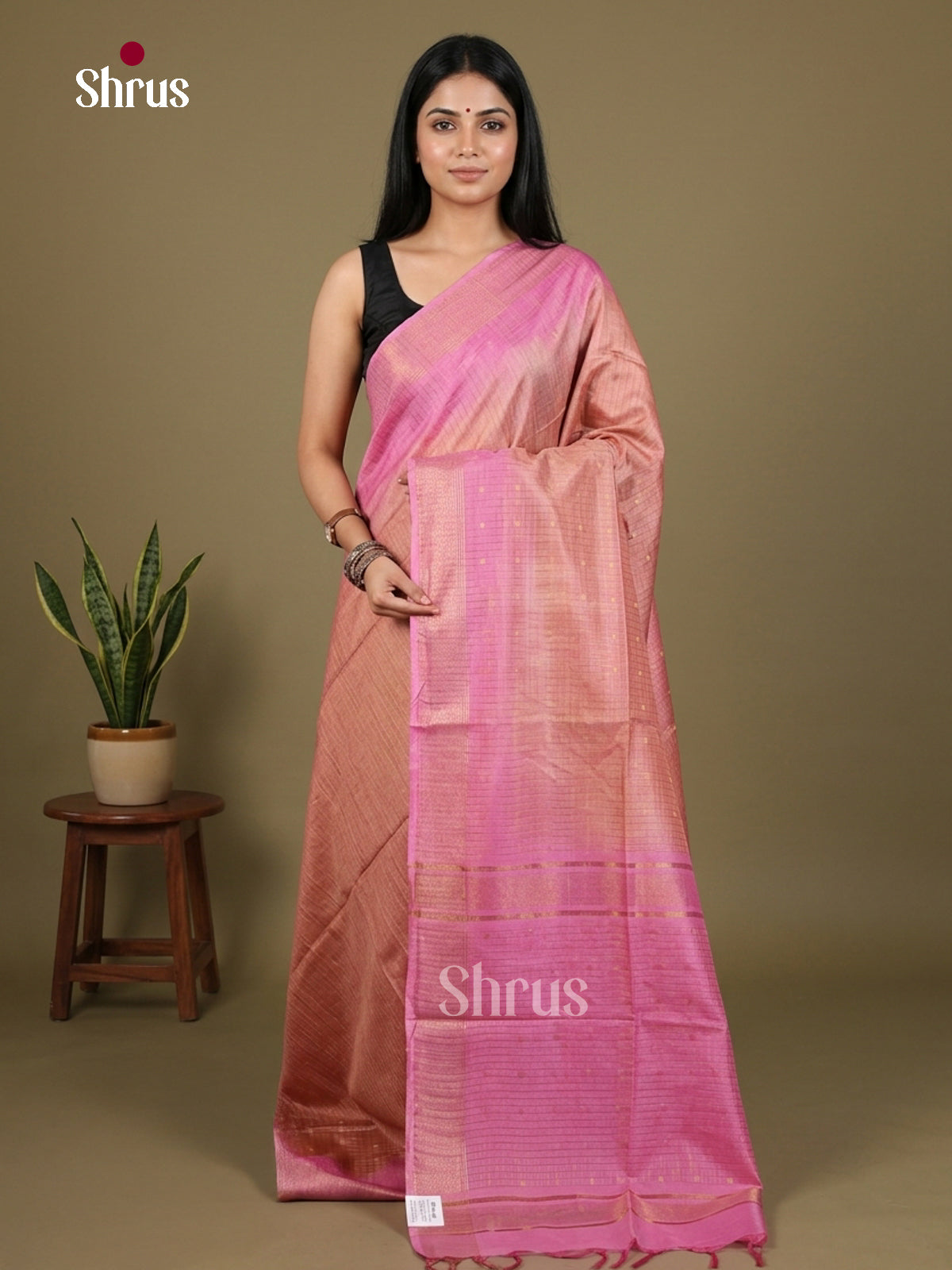 Semi Tussar Saree - EES29012