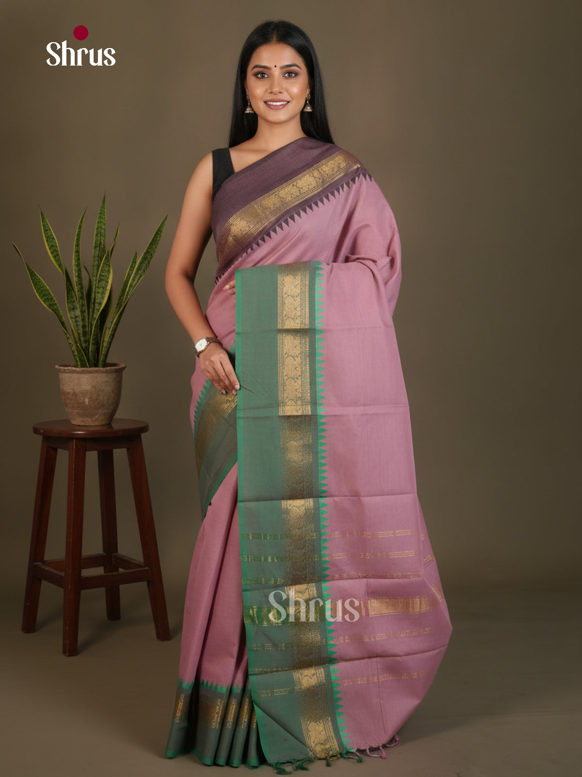 Chettinad Cotton Saree - EES29029 - Shop on Shrus.com