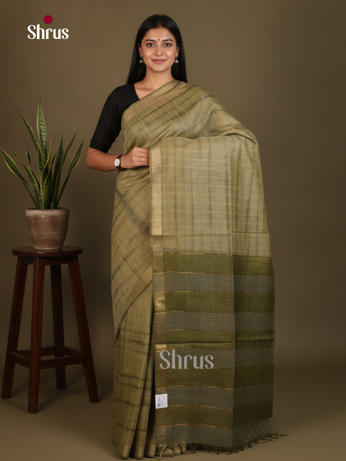Shibori Saree - EES29069 - Shop on Shrus.com