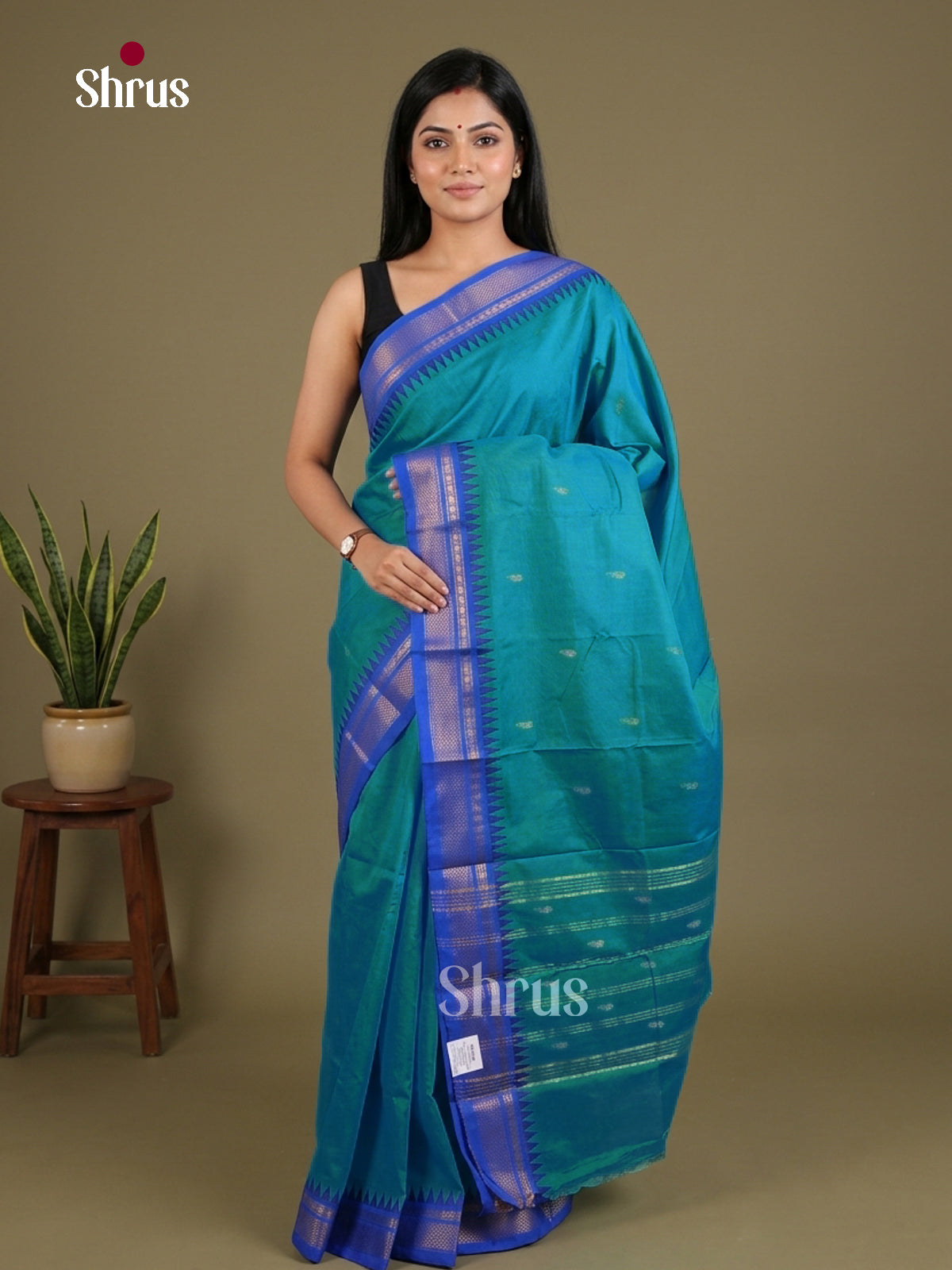 Chettinad Mix Cotton Saree - EES29584 - Shop on Shrus.com