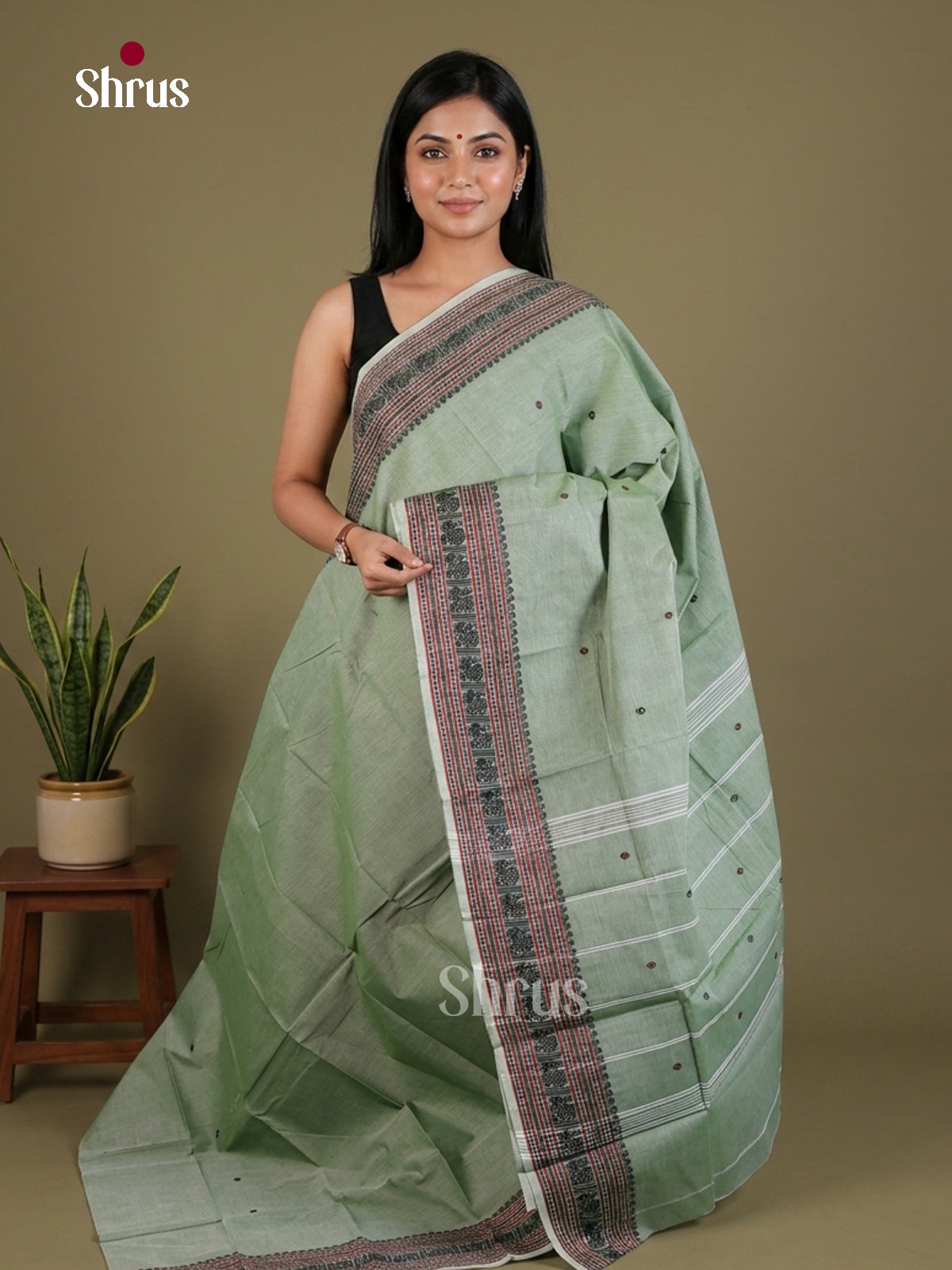 Chettinad Cotton Saree - EES29589
