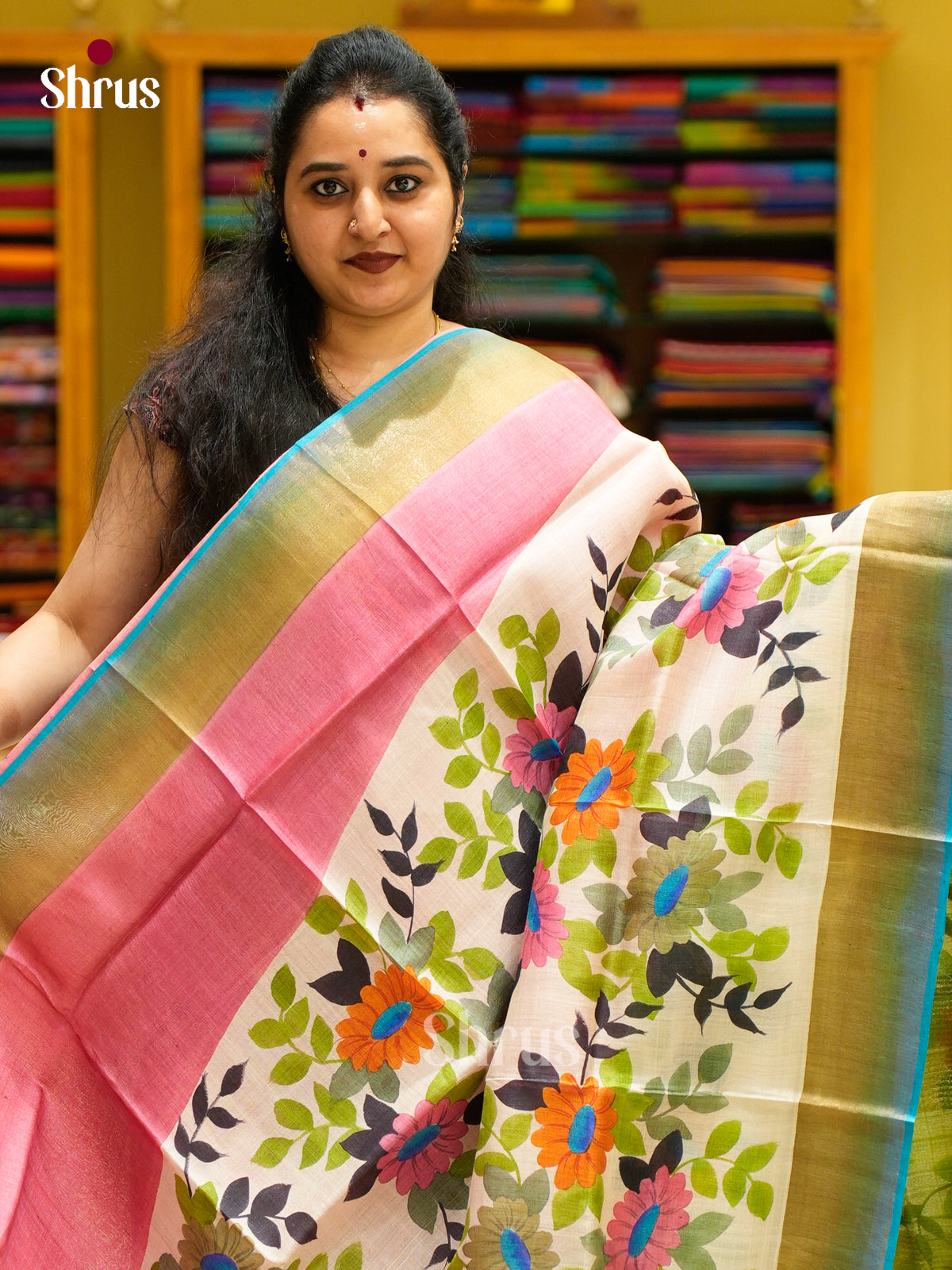 Tussar Saree - EES30150 - Shop on Shrus.com