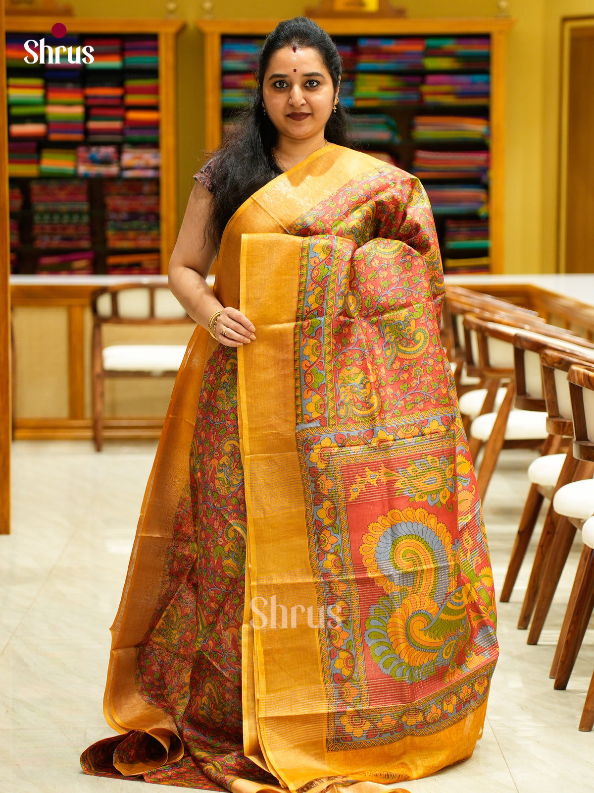 Tussar Saree - EES30226 - Shop on Shrus.com