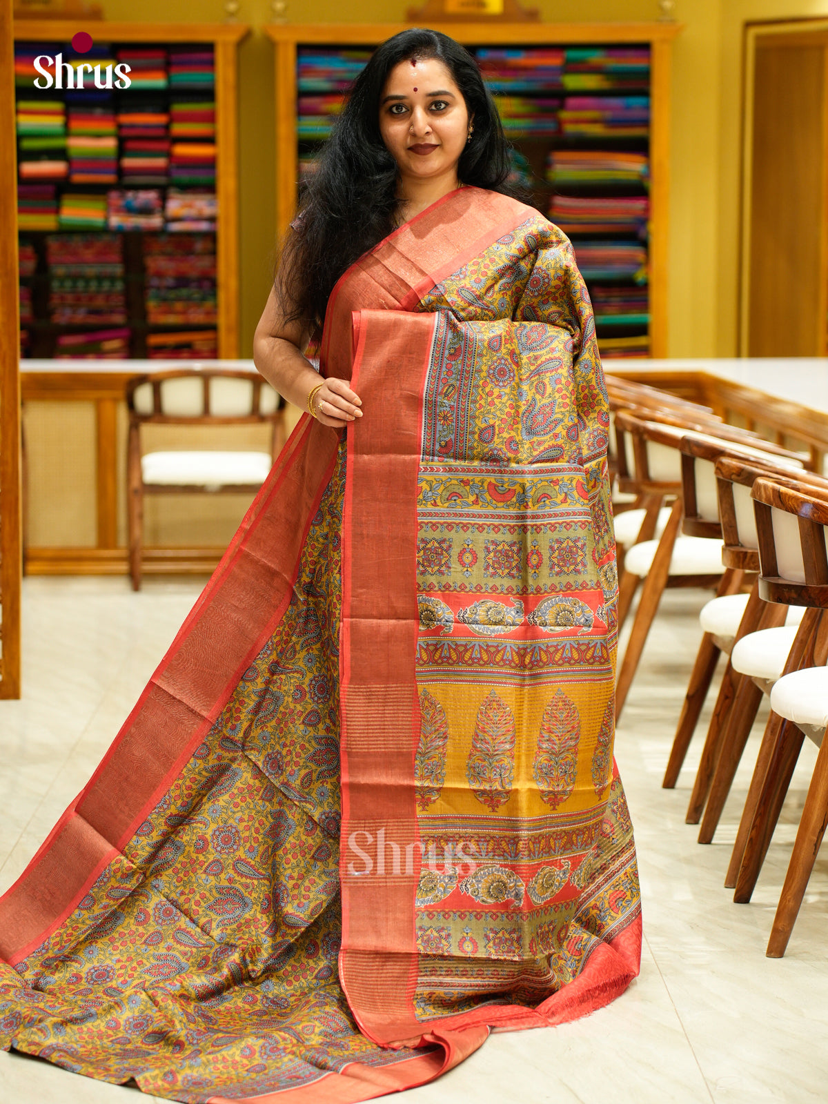 Tussar Saree - EES30248 - Shop on Shrus.com