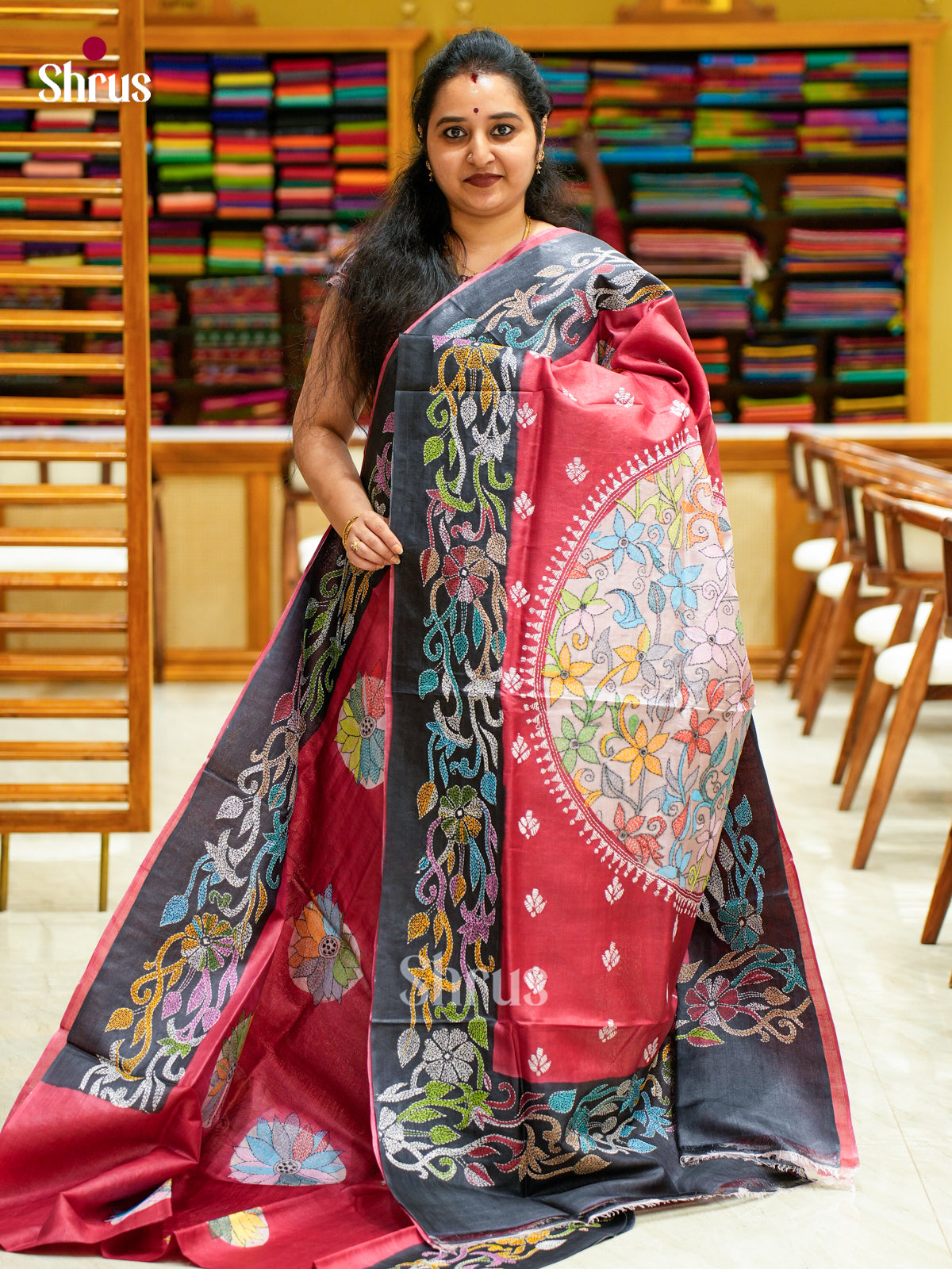Tussar Saree - EES30271 - Shop on Shrus.com