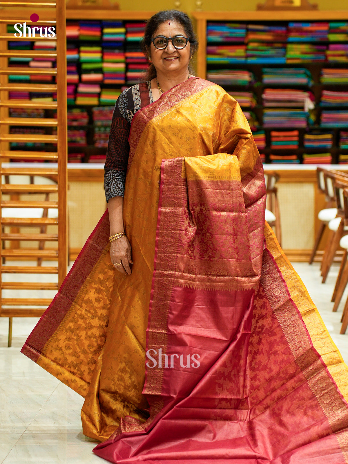 Tussar Saree - EES30296 - Shop on Shrus.com