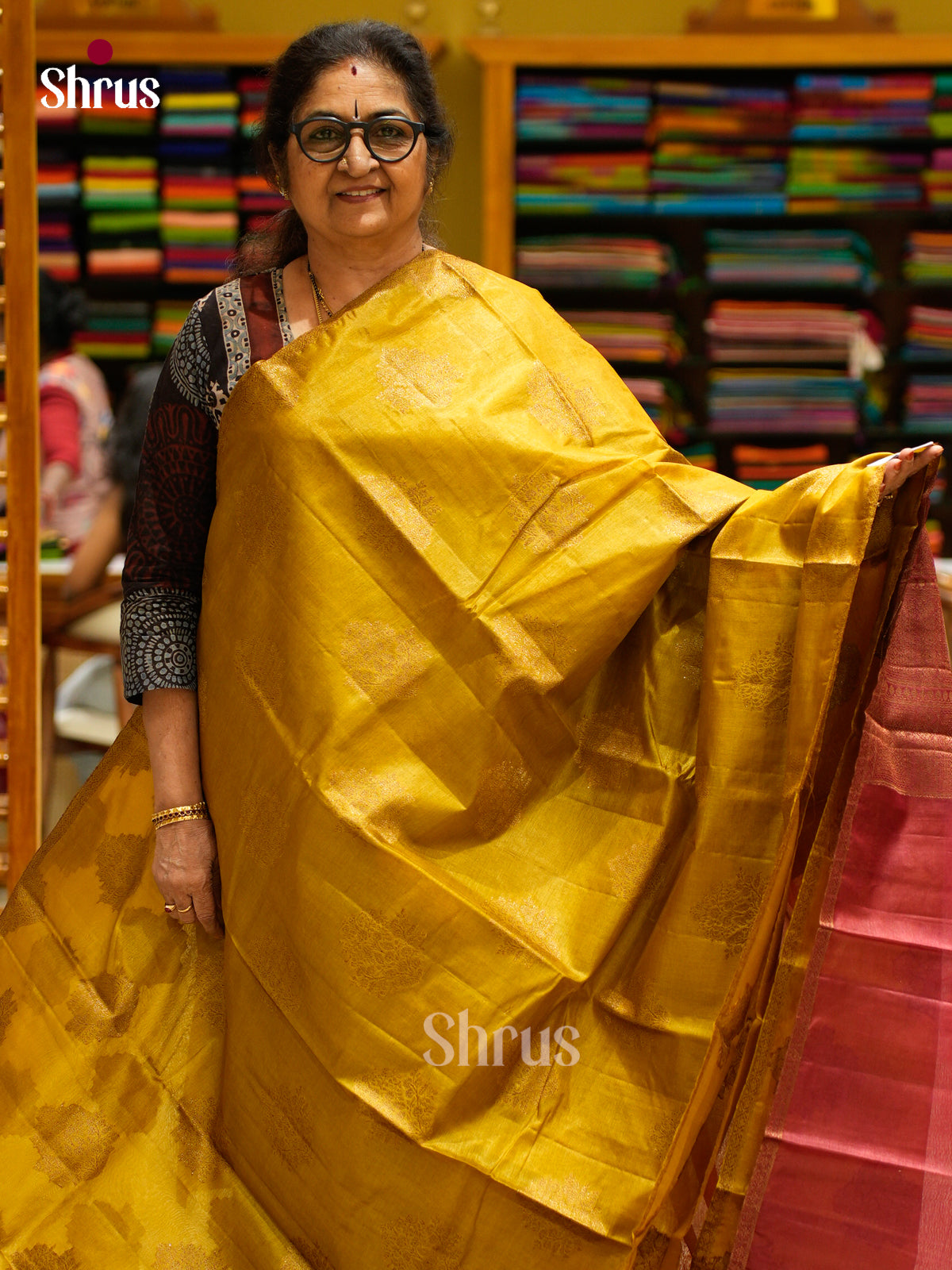 Tussar Saree - EES30301 - Shop on Shrus.com