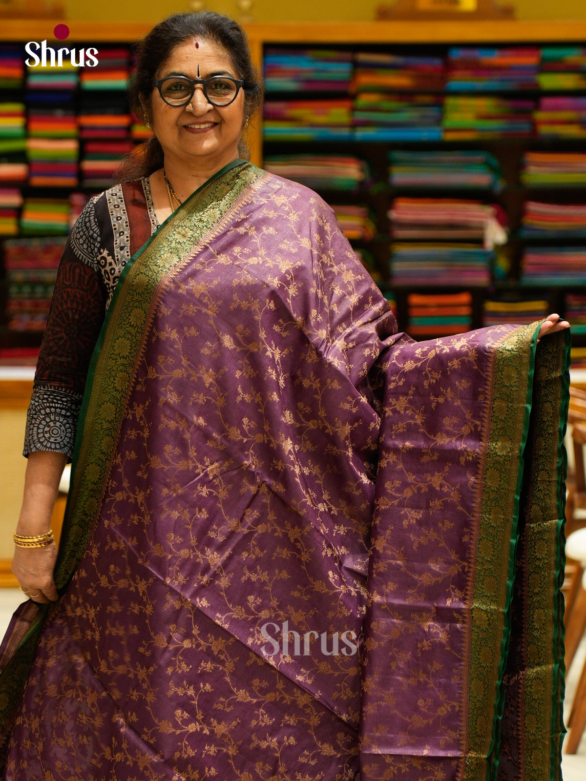 Tussar Saree - EES30305 - Shop on Shrus.com