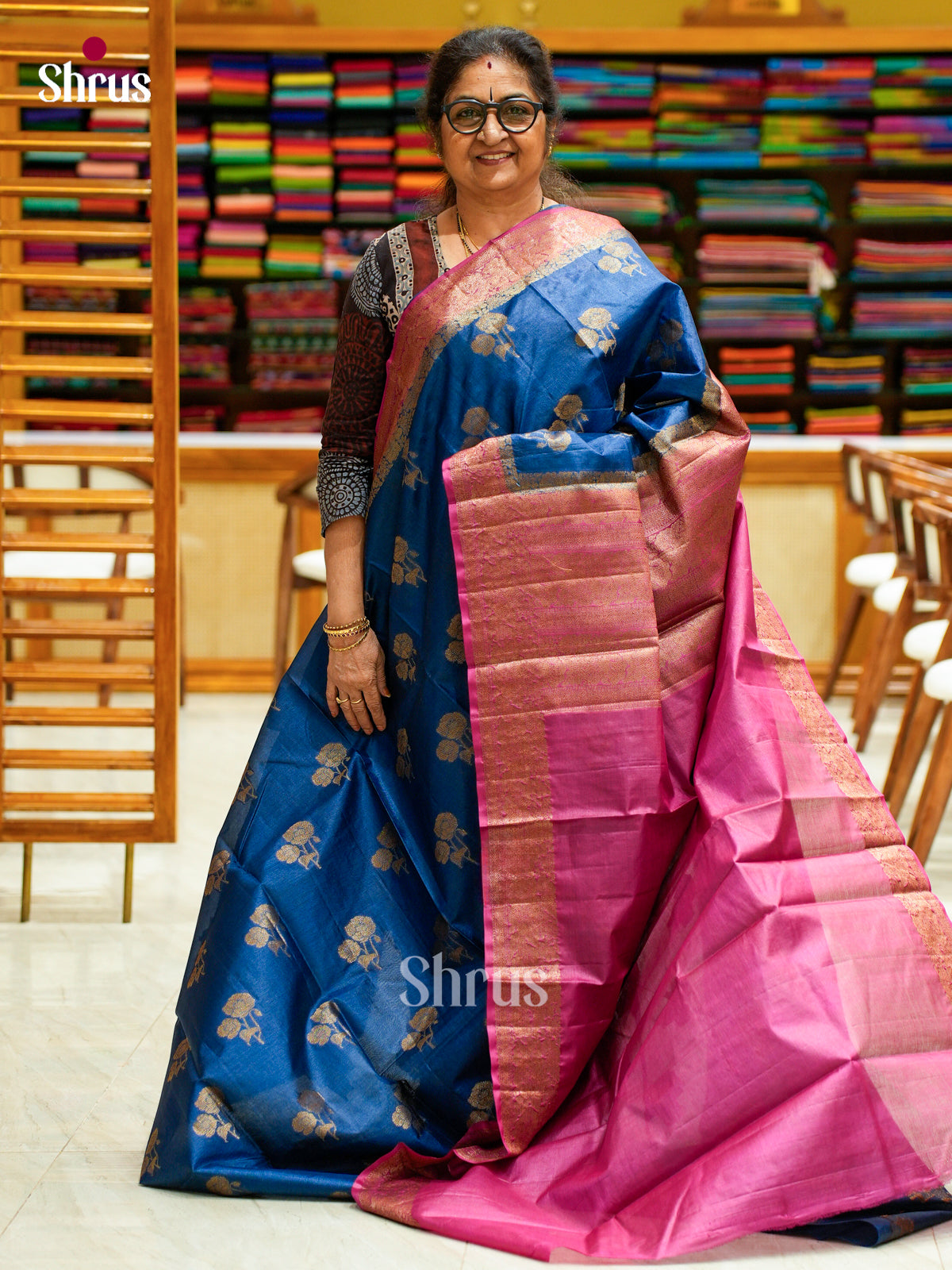 Tussar Saree - EES30318 - Shop on Shrus.com