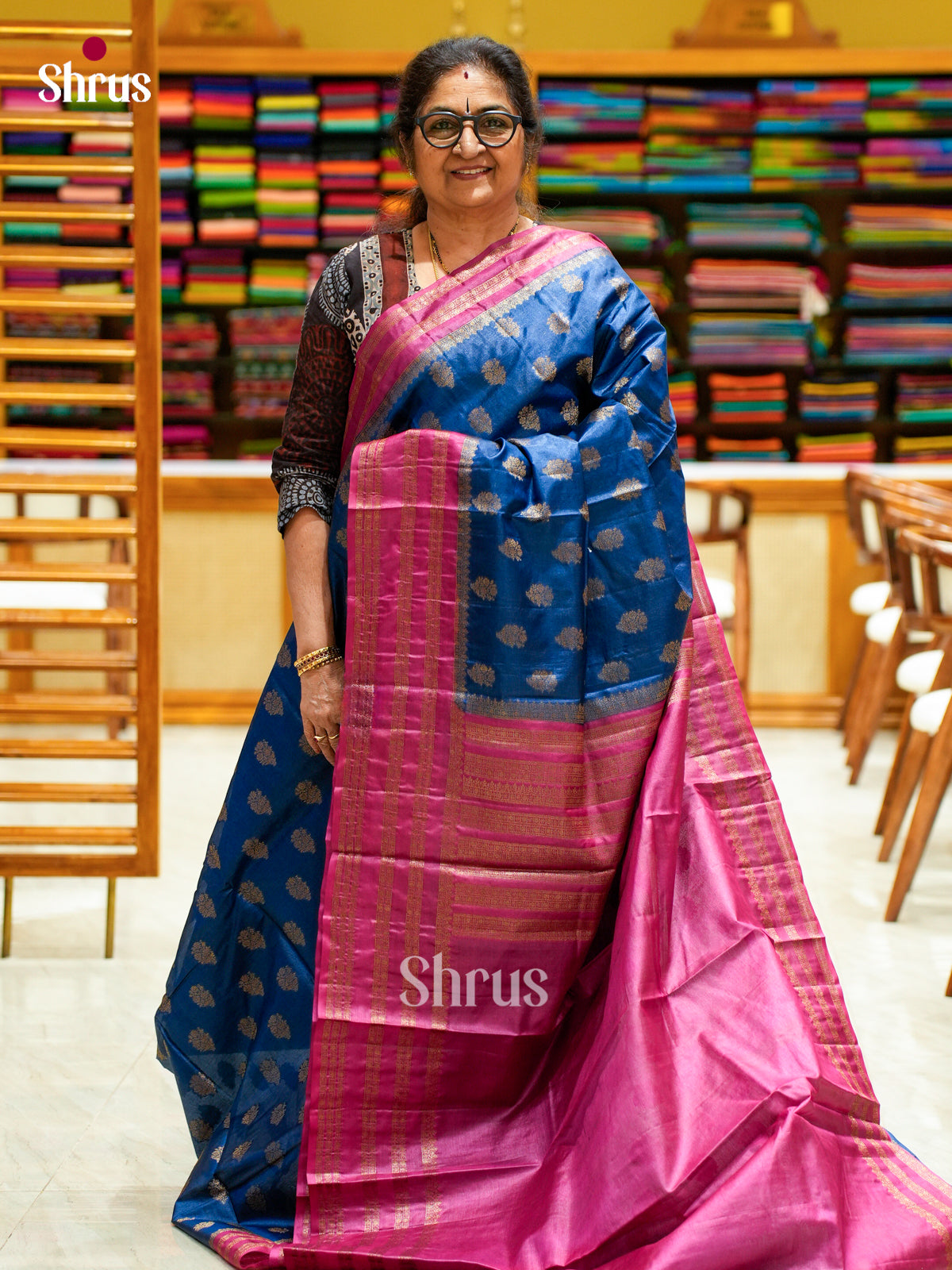 Tussar Saree - EES30320 - Shop on Shrus.com