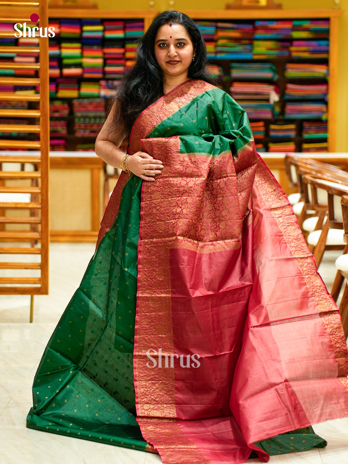 Tussar Saree - EES30321 - Shop on Shrus.com